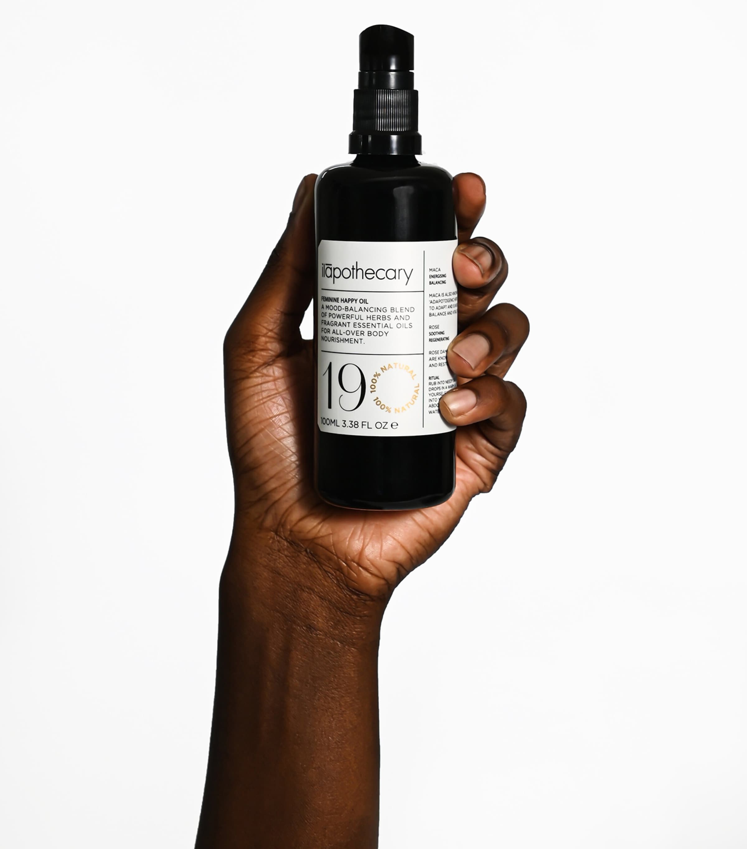 Feminine Happy Body Oil (100ml) NO COLOUR Image 4