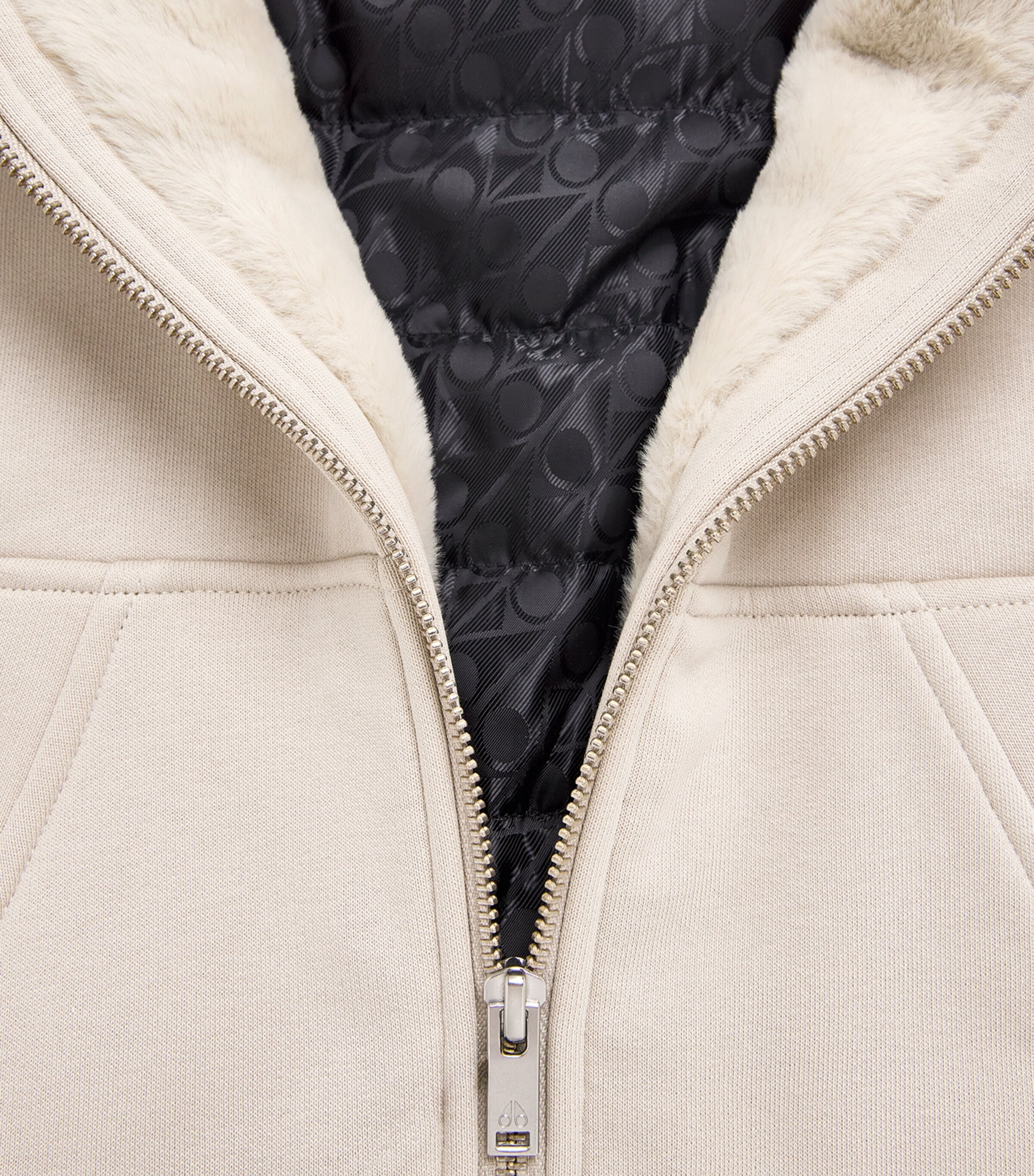 Cotton-Blend Classic Bunny Hoodie  (6-16 Years) 1718W/ALABASTER Image 3