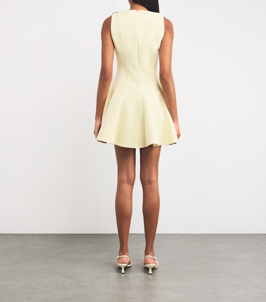 Tweed Mini Dress YELLOW Image 3