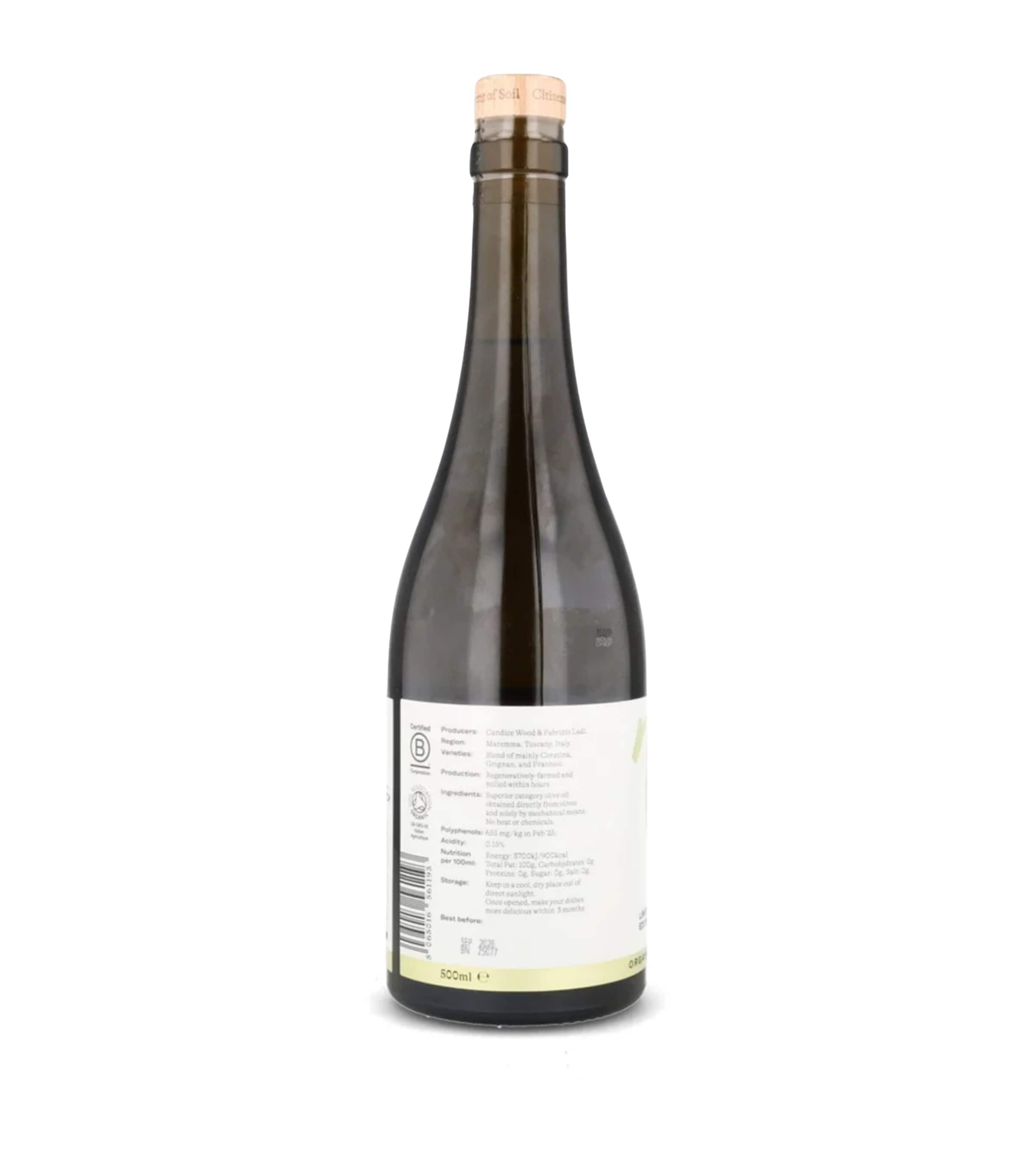 Citizen of Soil Rare Tuscan Extra Virgin Olive Oil (500ml) Image 2