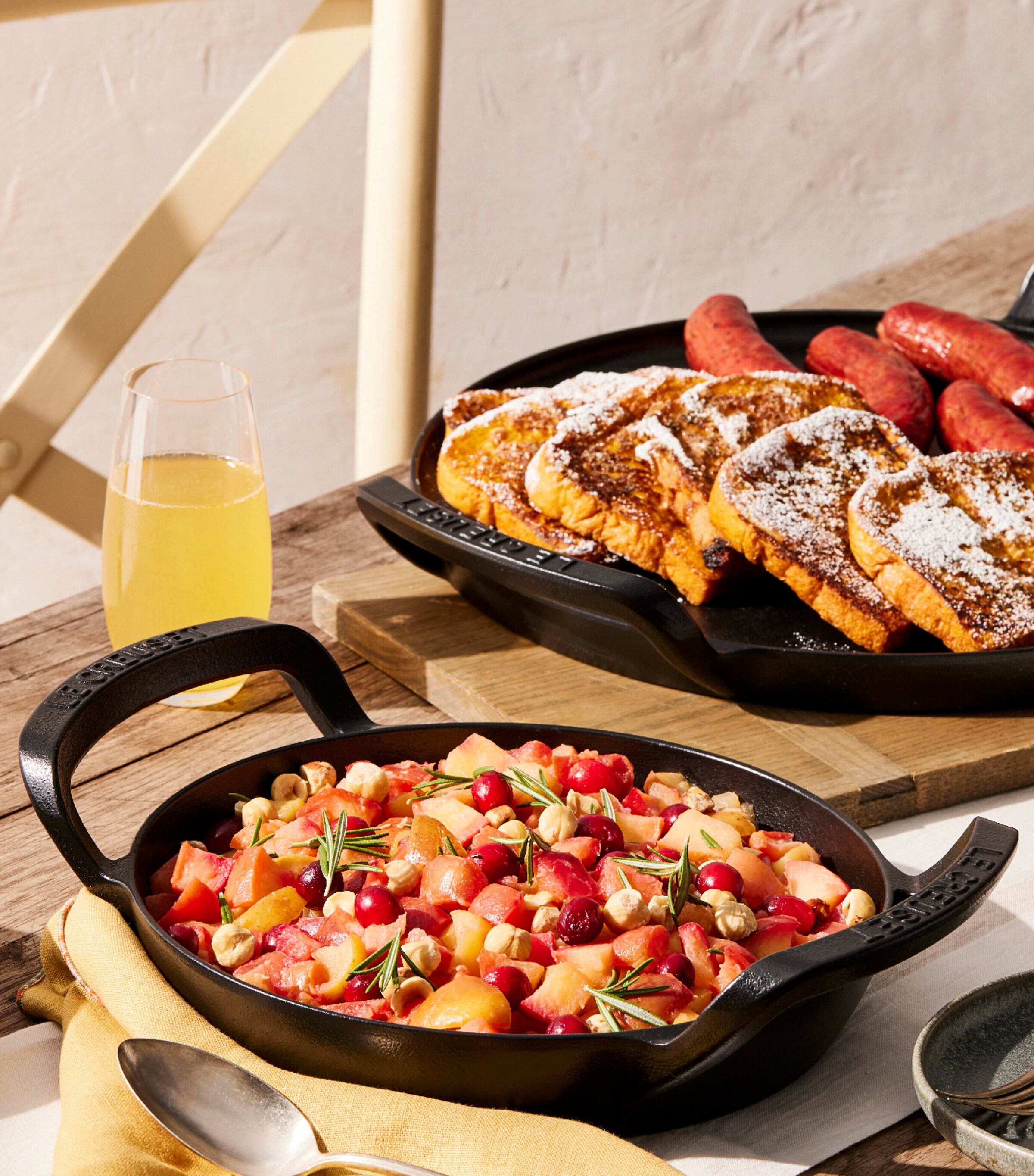 Cast Iron Outdoor Collection Round Skillet (25cm) SATIN BLACK Image 7