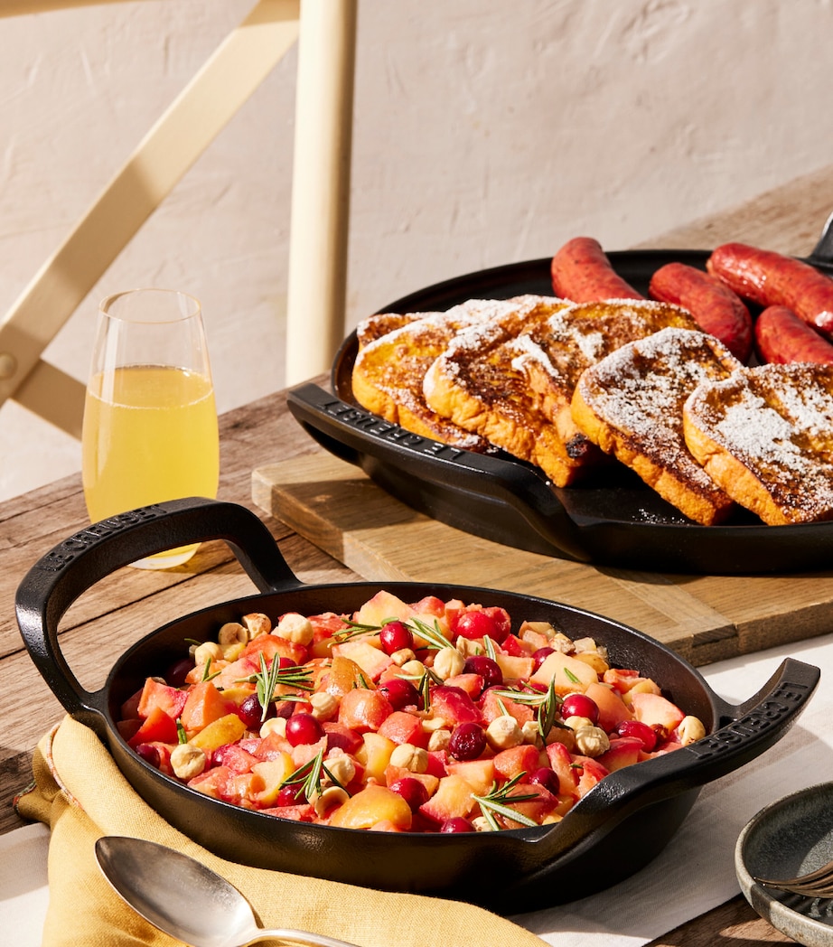 Cast Iron Outdoor Collection Round Skillet (25cm) SATIN BLACK Image 7