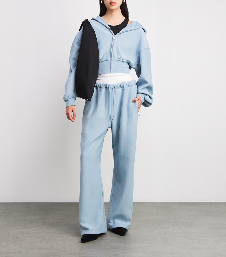 Logo Brief Sweatpants 458 LIGHT BLUE Image 2