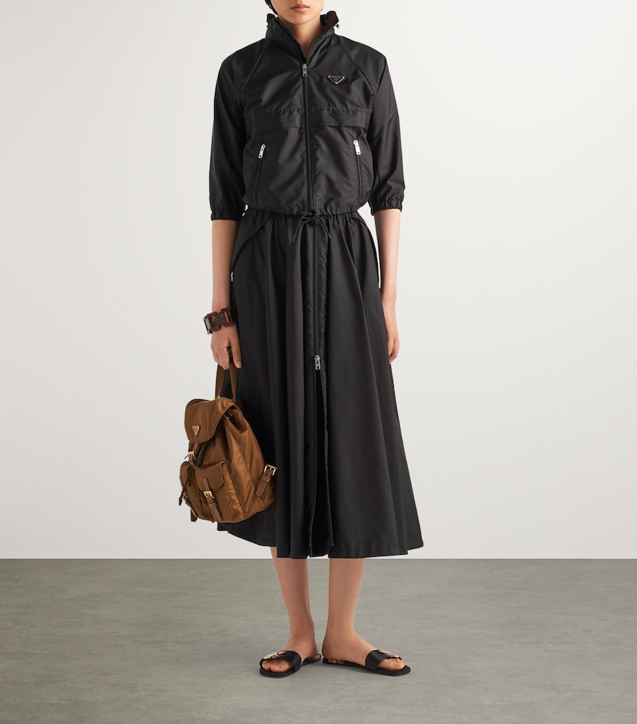 Cropped Re-Nylon Light Jacket F0002 Image 2