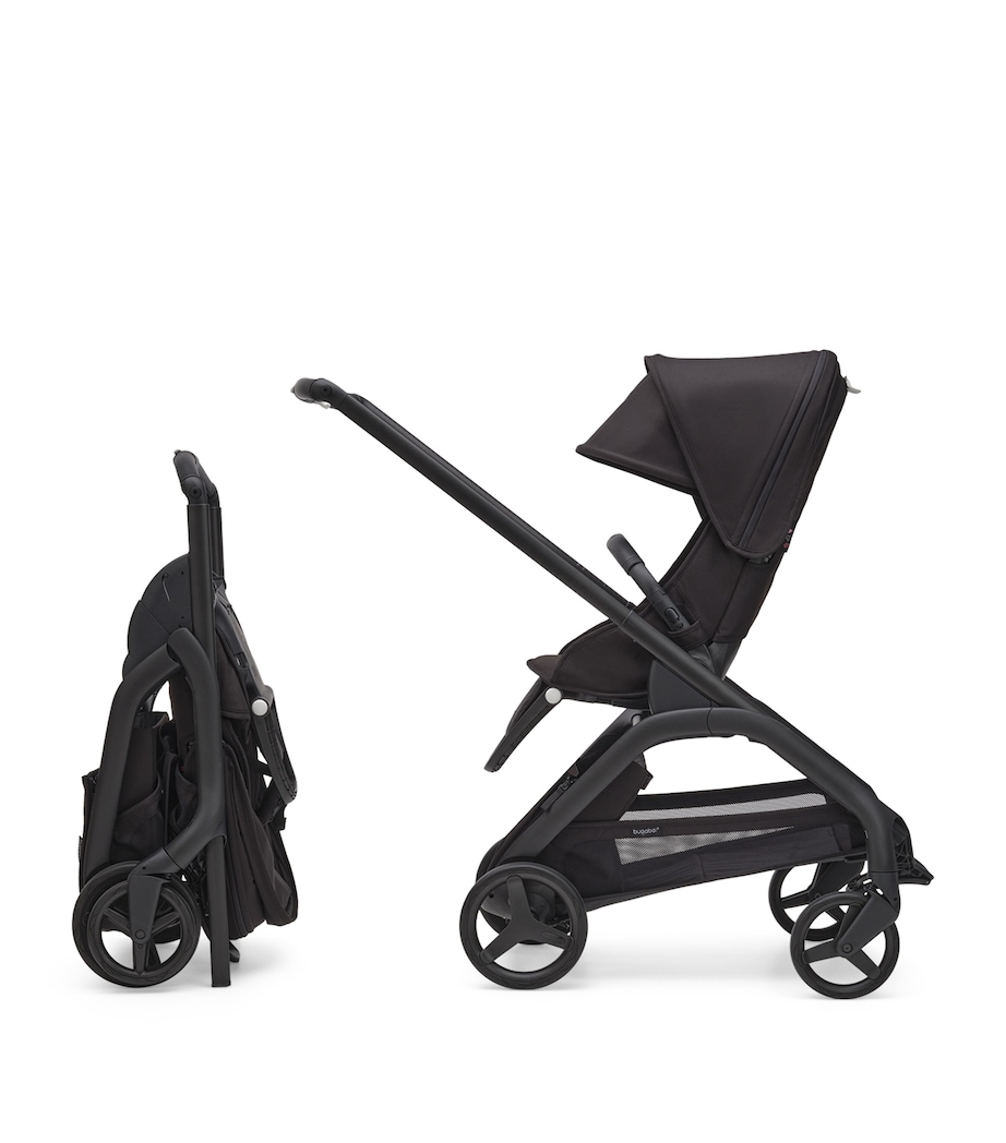 Bugaboo Dragonfly Complete Stroller Black/midnight Black Image 6