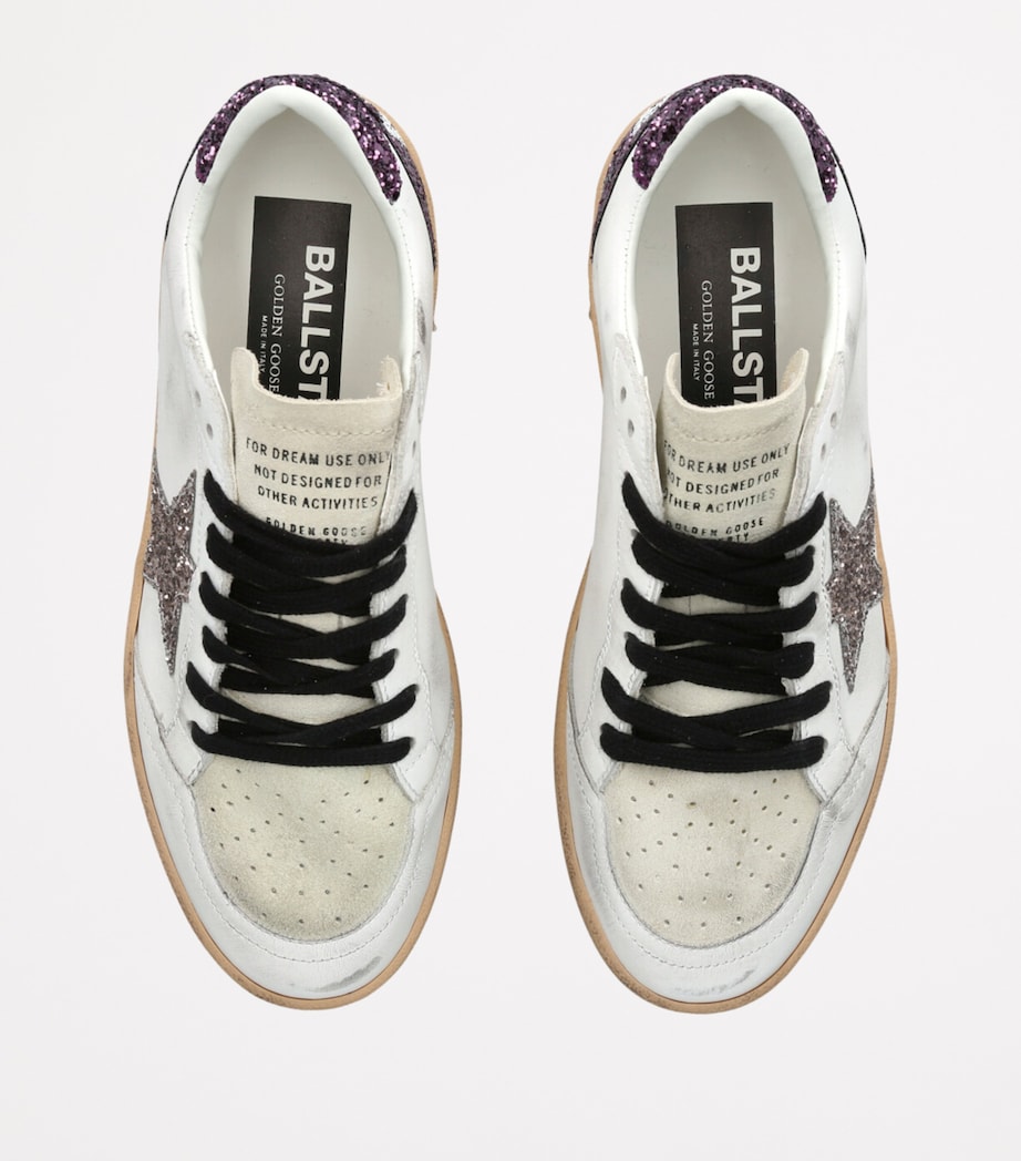 Suede Ballstar Sneakers WHITE/OTH Image 4