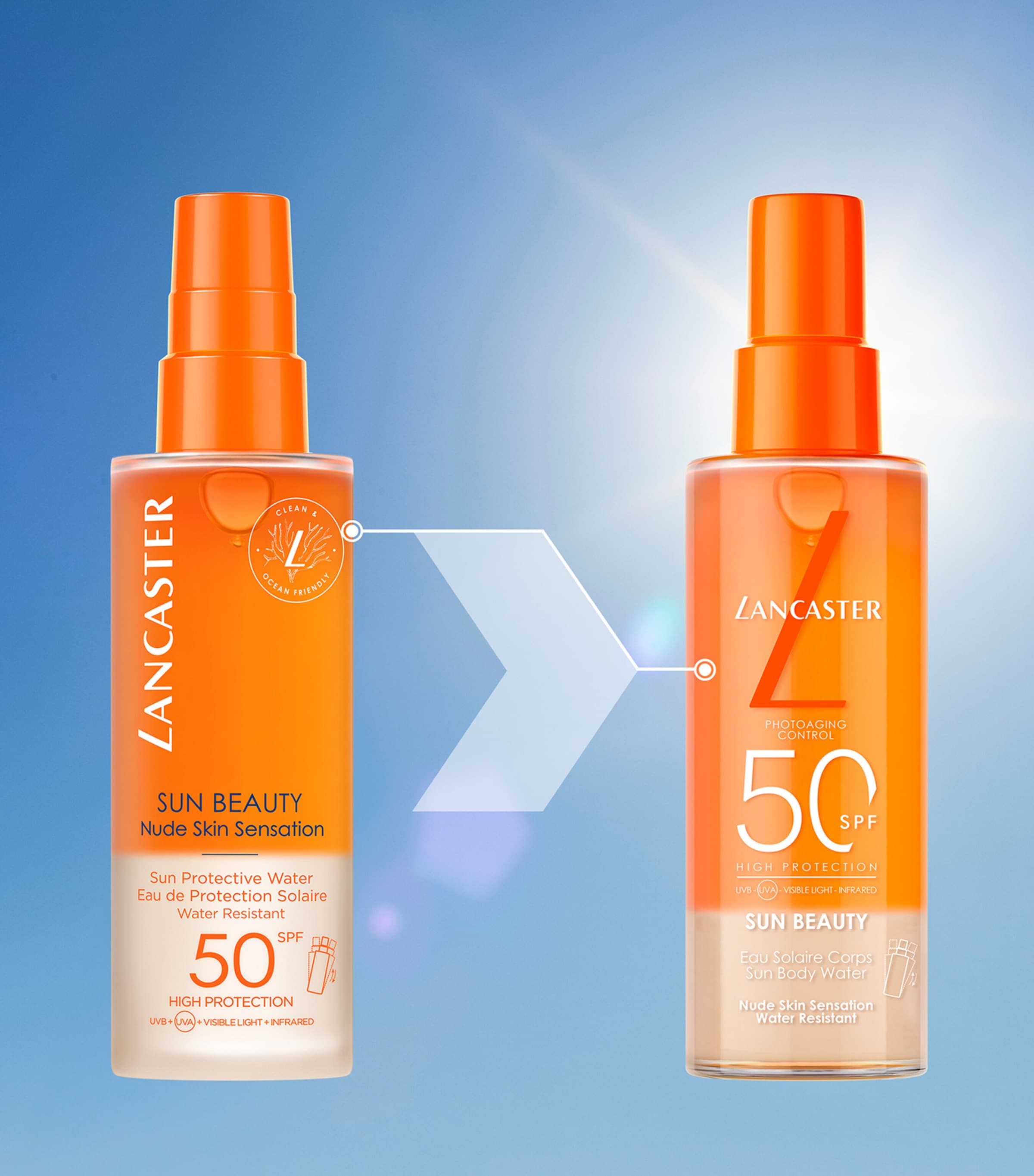 Lancaster Sun Beauty Sun Body Water SPF 30 (100ml) Image 4