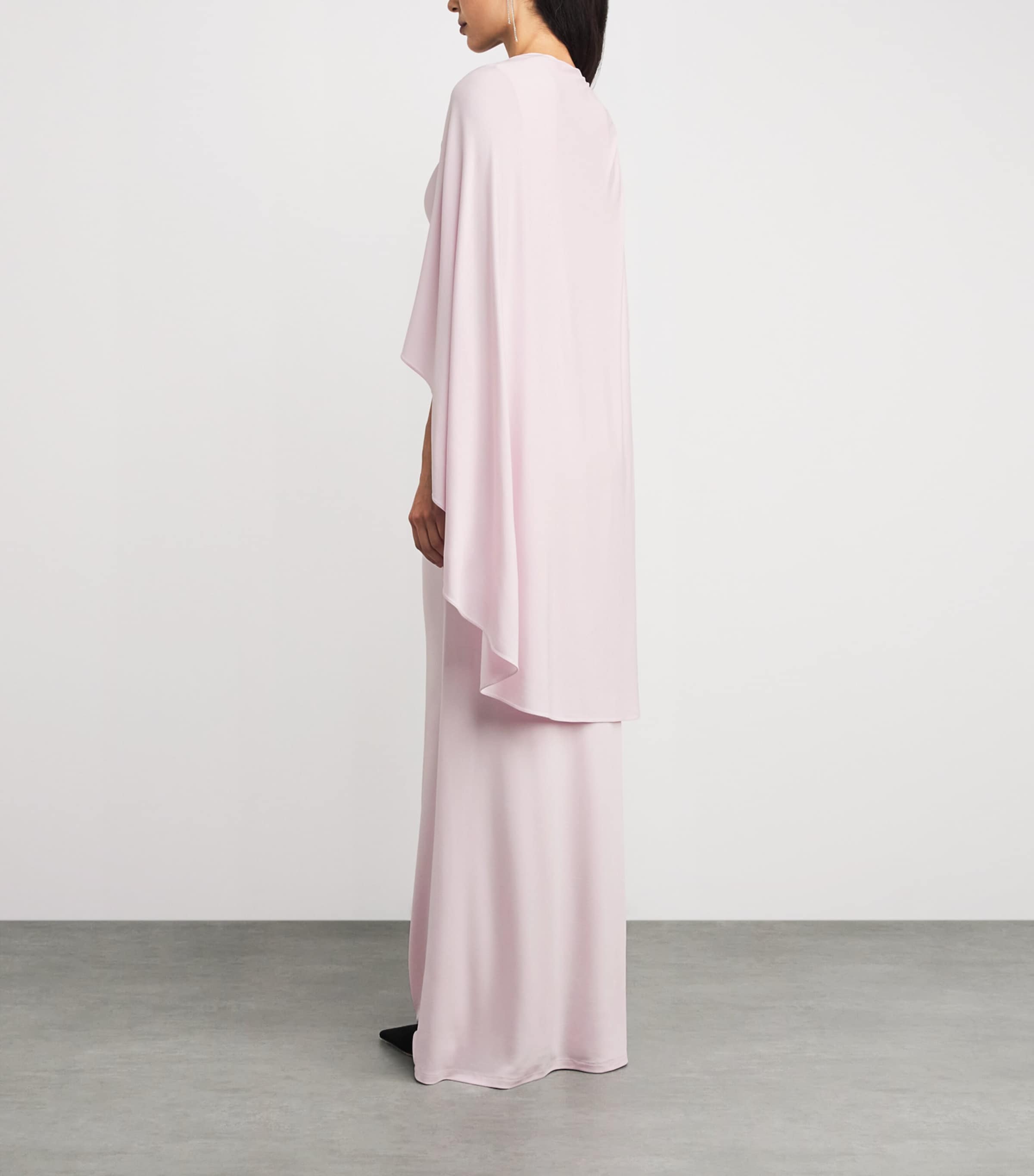 Jersey Maxi Dress PINK Image 3