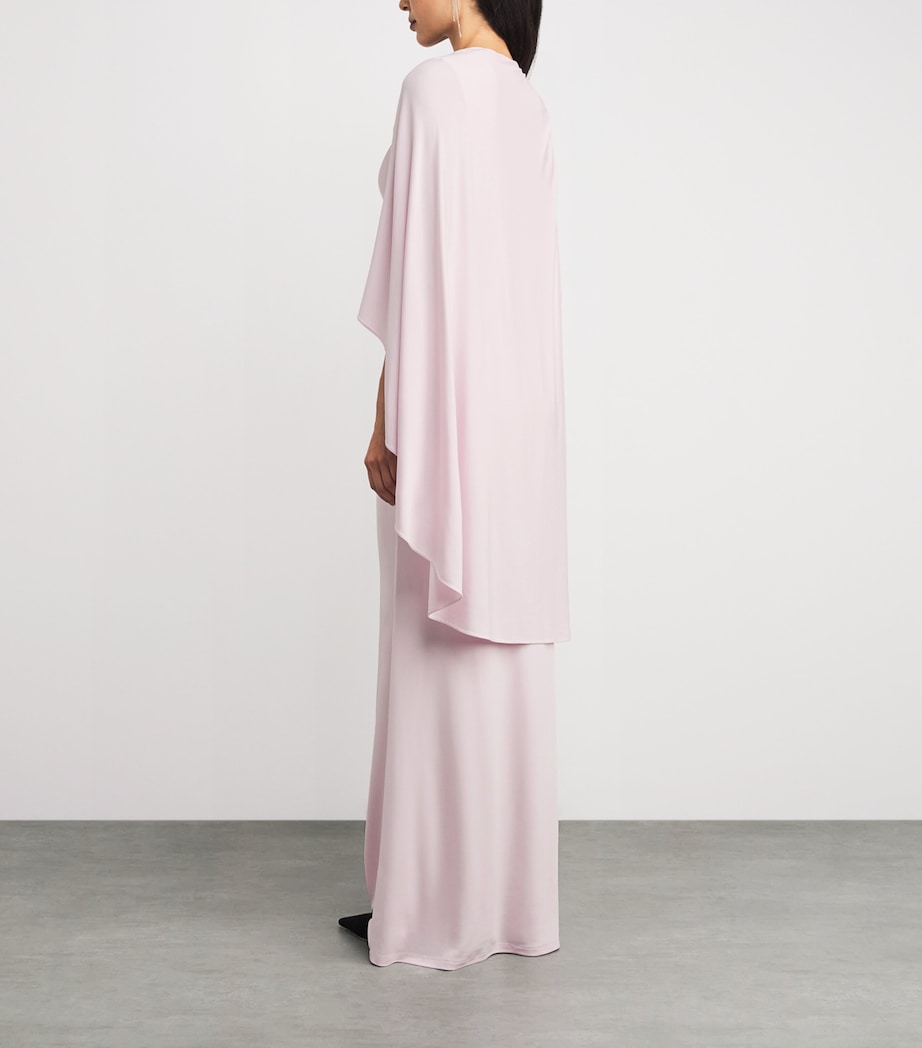 Jersey Maxi Dress PINK Image 3