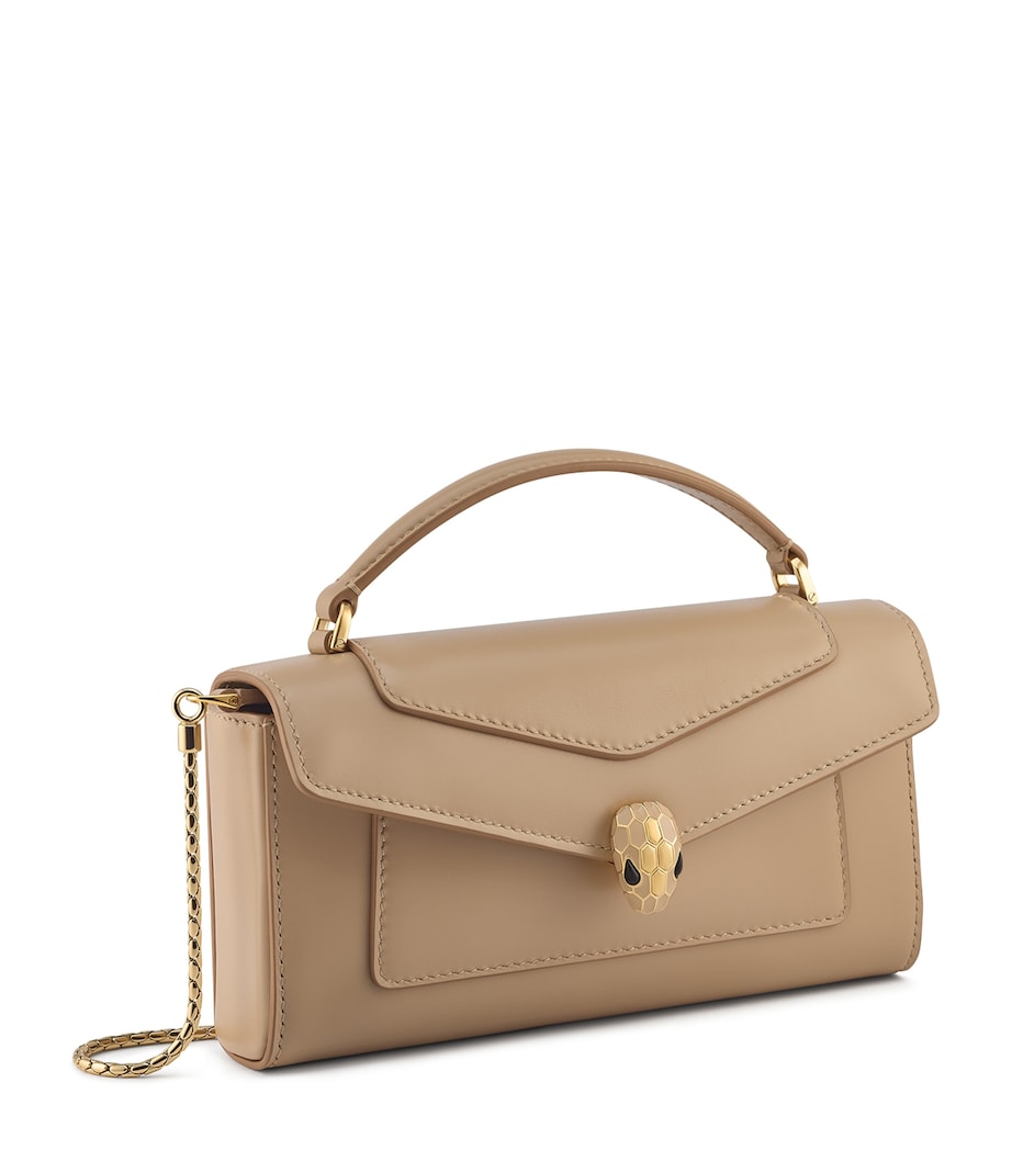 Bvlgari Serpenti Forever Cross-Body Phone Bag Beige Medium Image 1