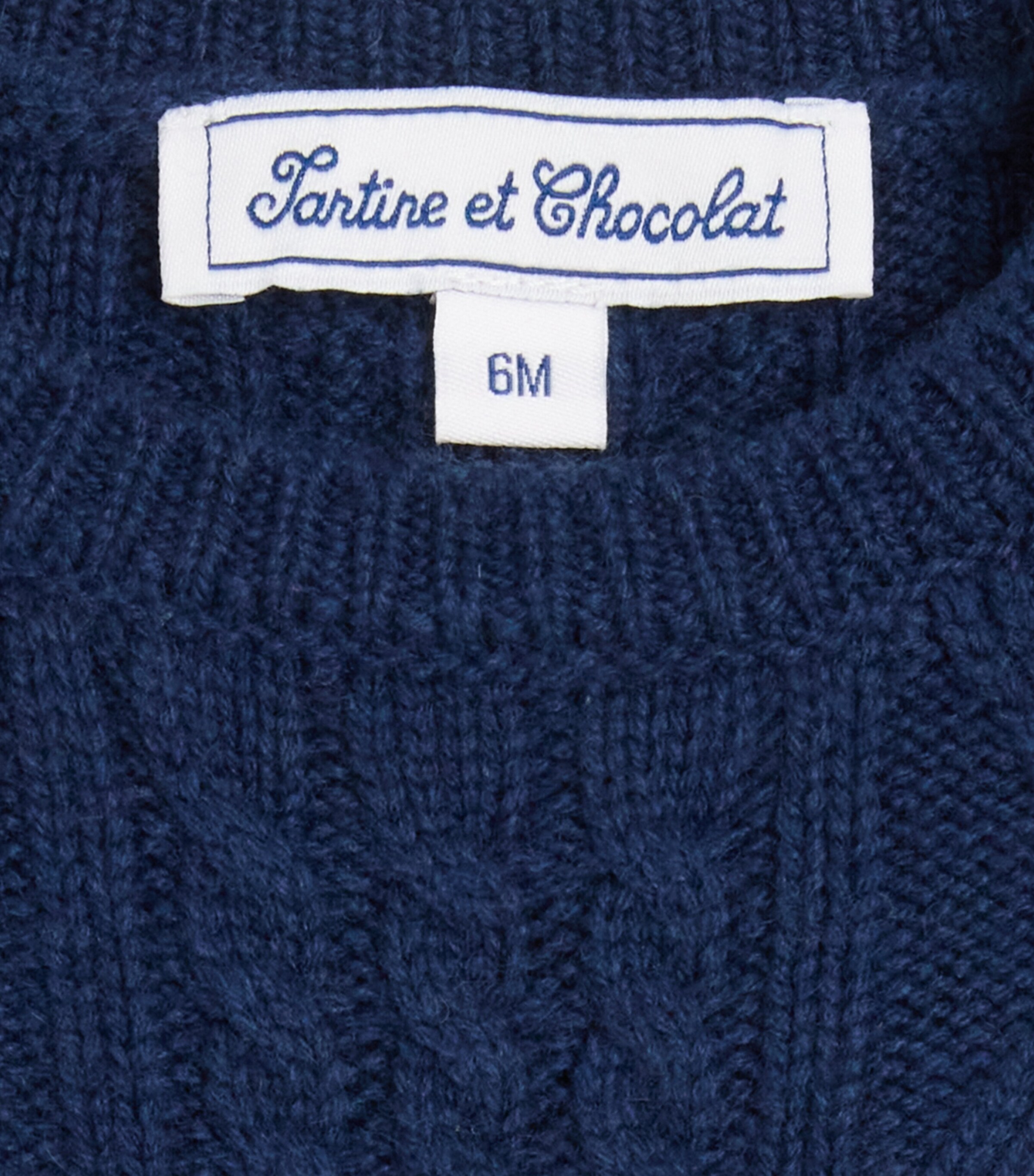 Tartine et Chocolat Cable-Knit Sweater (3 Months-4 Years) Image 3