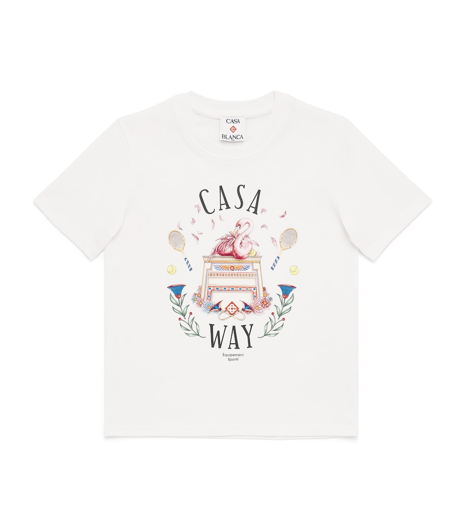 Casablanca Kids Casa Way T-Shirt (3-14 Years) Casaway Image 1
