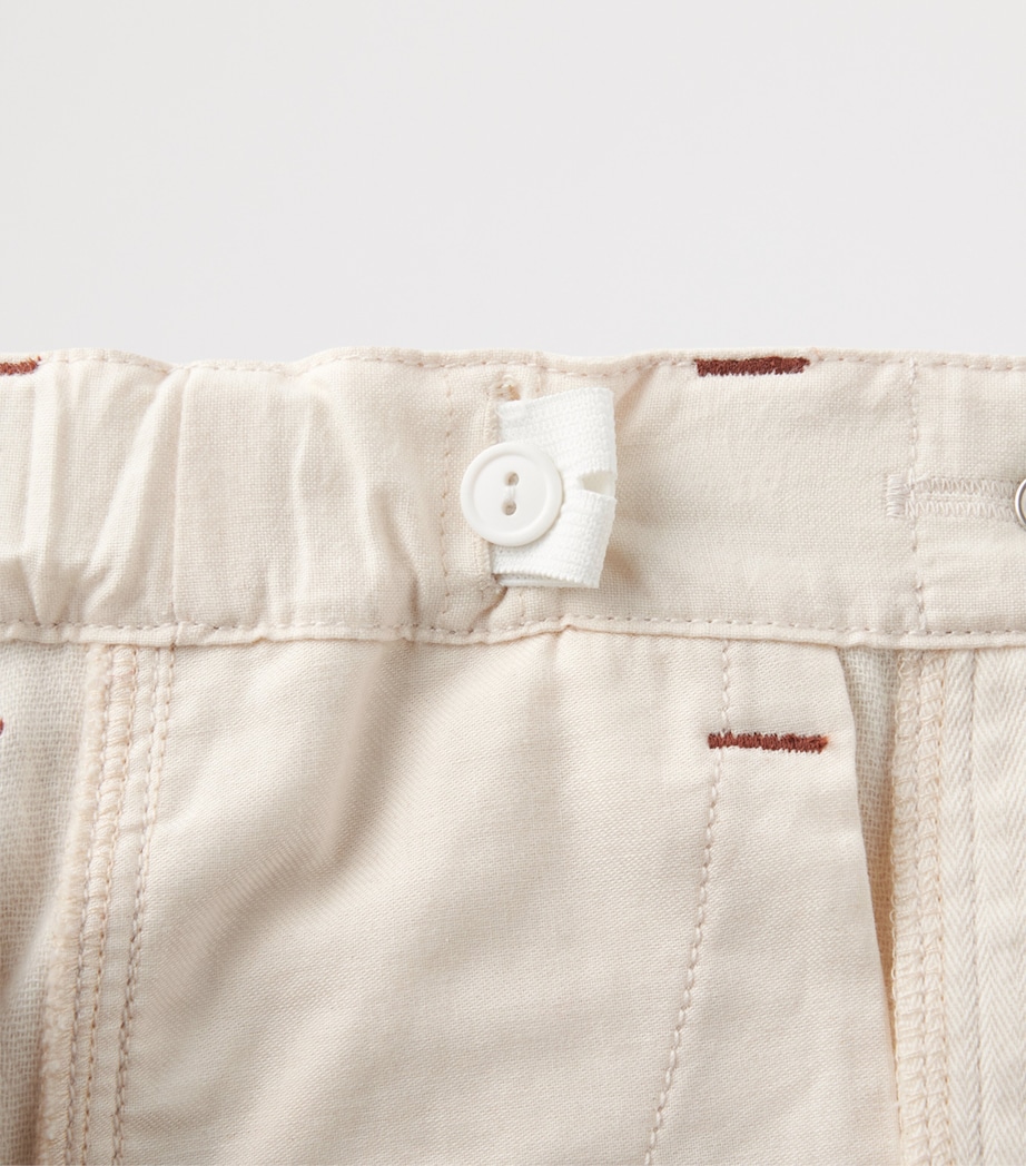 Cotton Embroidered Trousers (3-5 Years) 31 Image 7