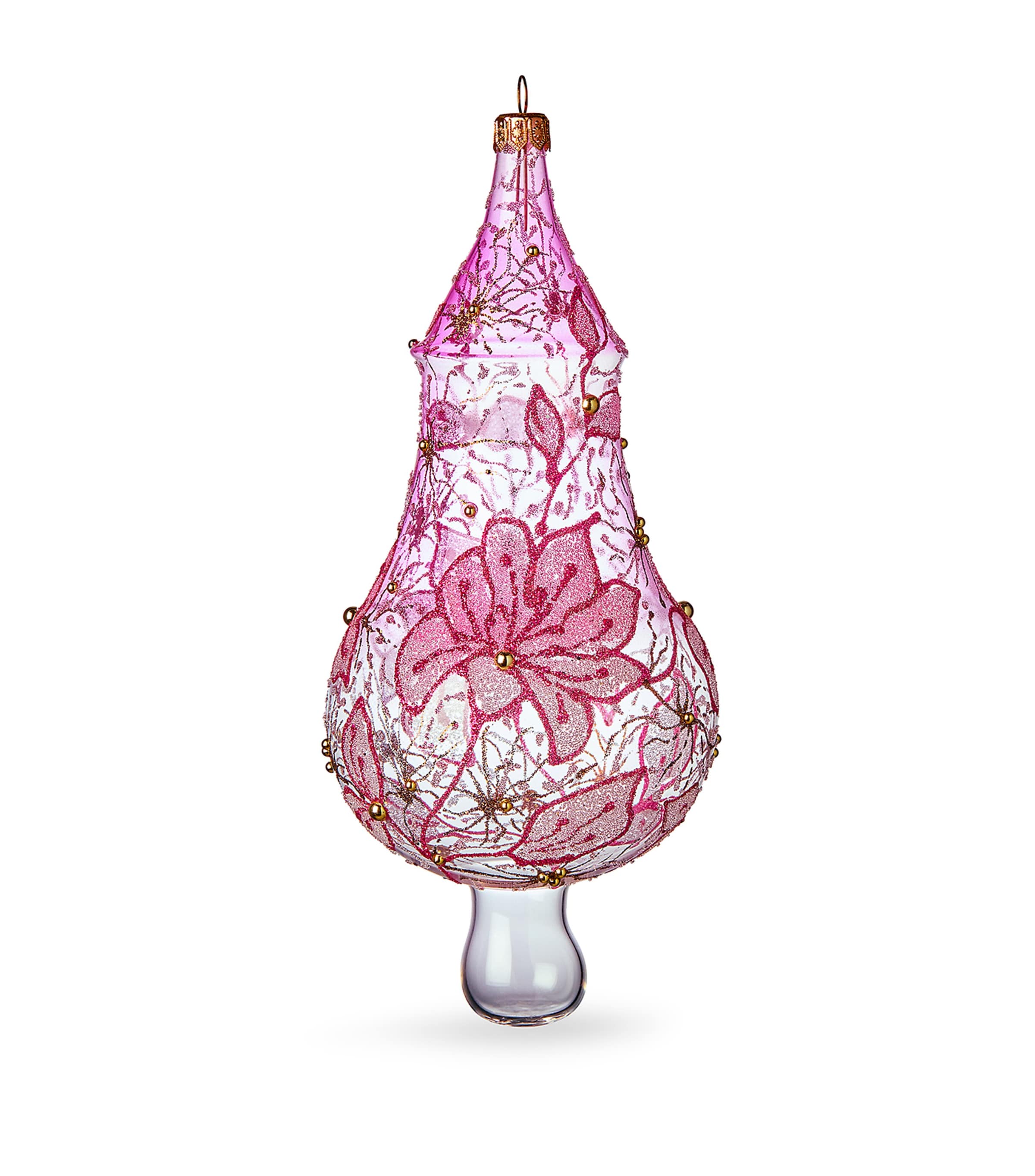 Harrods Chandelier Drop Tree Decoration In Purple