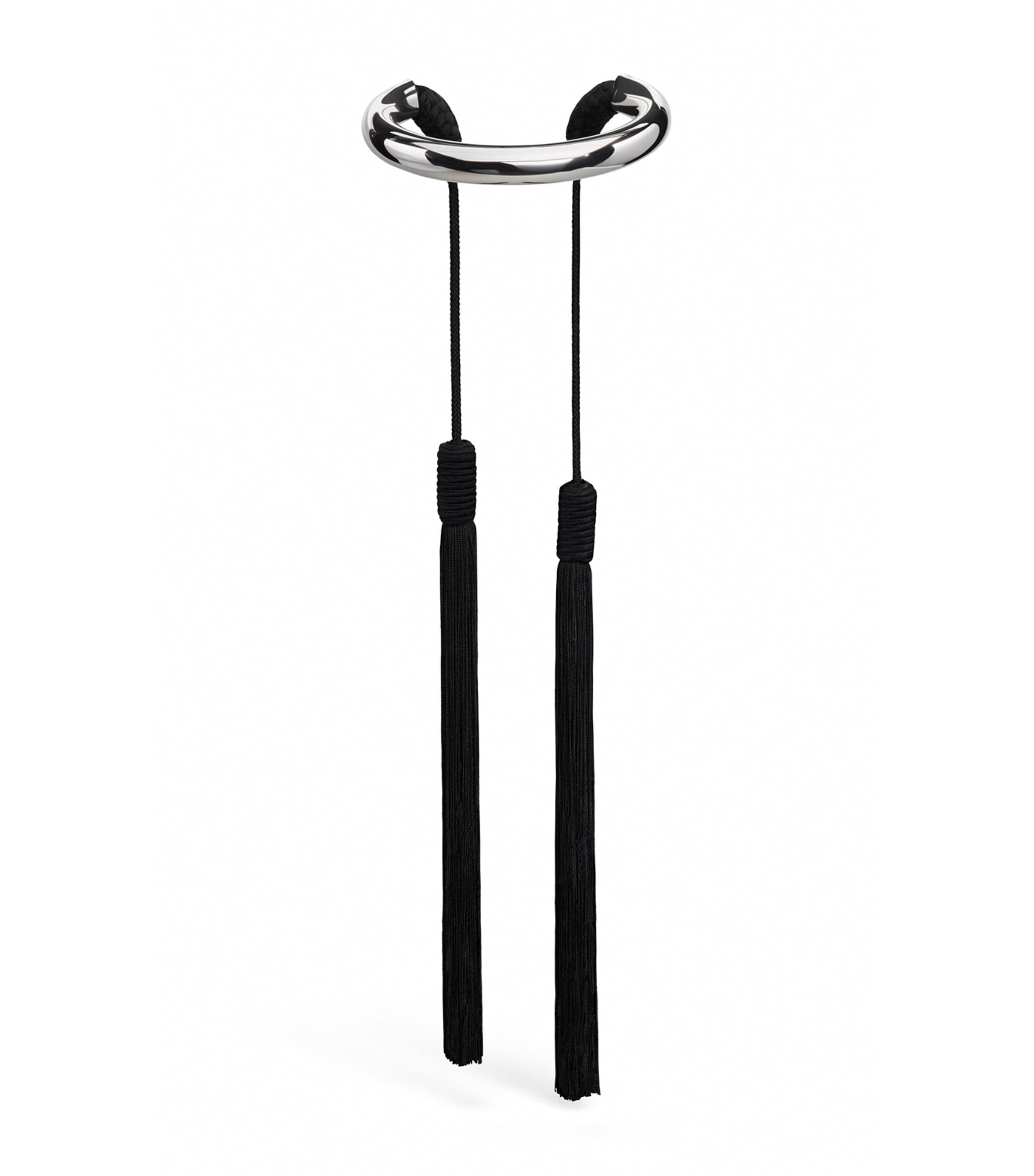 Alaïa Tassels Choker Noir Image 1