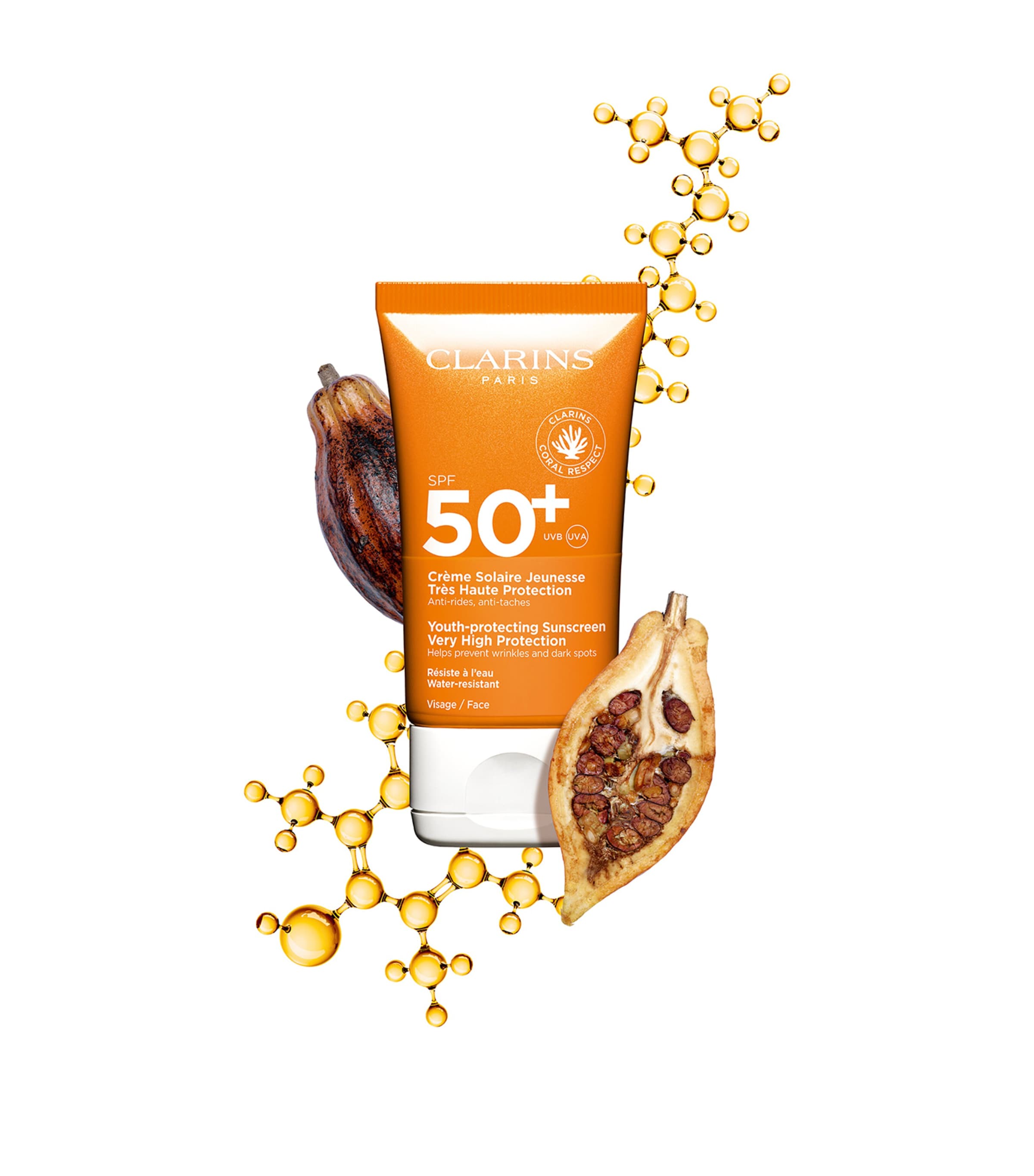 Youth-Protecting Sunscreen Very High Protection SPF 50 (50ml) NO COLOUR Image 2