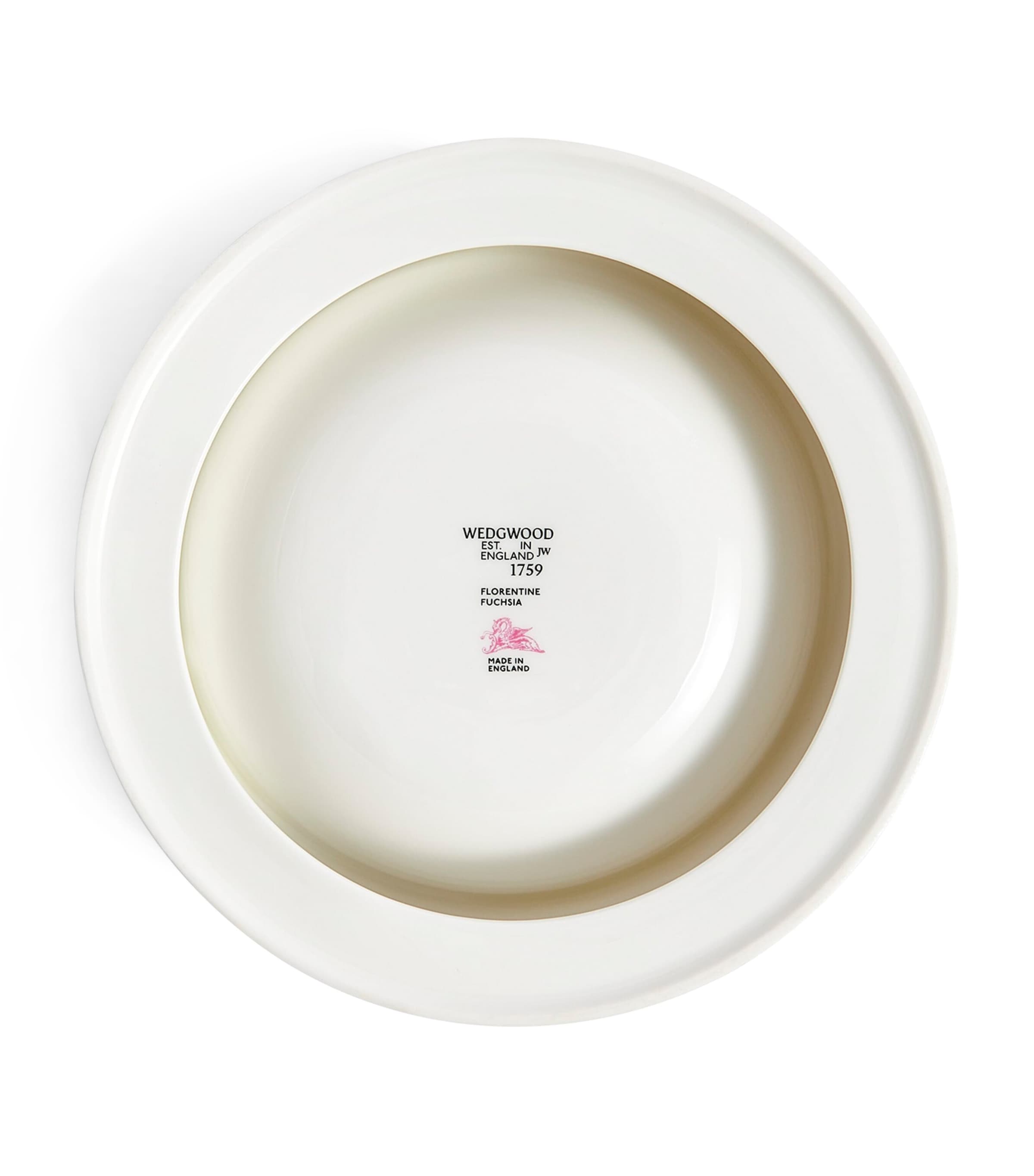 Bone China Florentine Pet Bowl (21cm) PINK Image 5