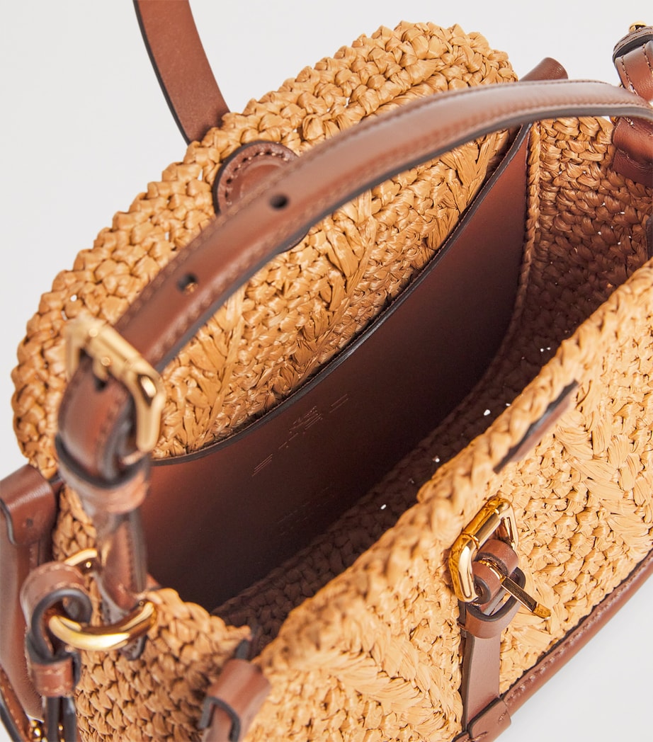 Raffia Pony Cross-Body Bag Y0412 Image 6