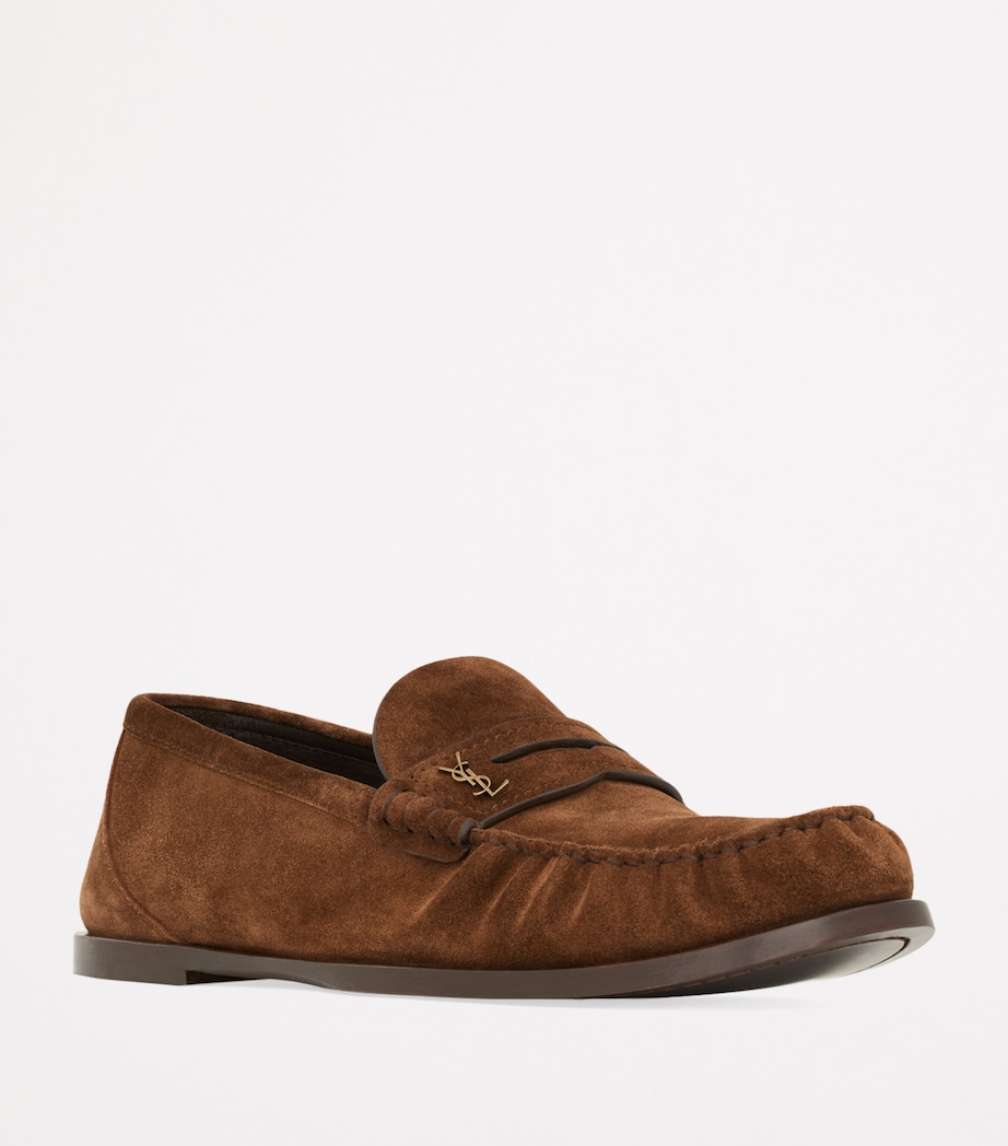 Suede Laurent Loafers 2732 Image 3