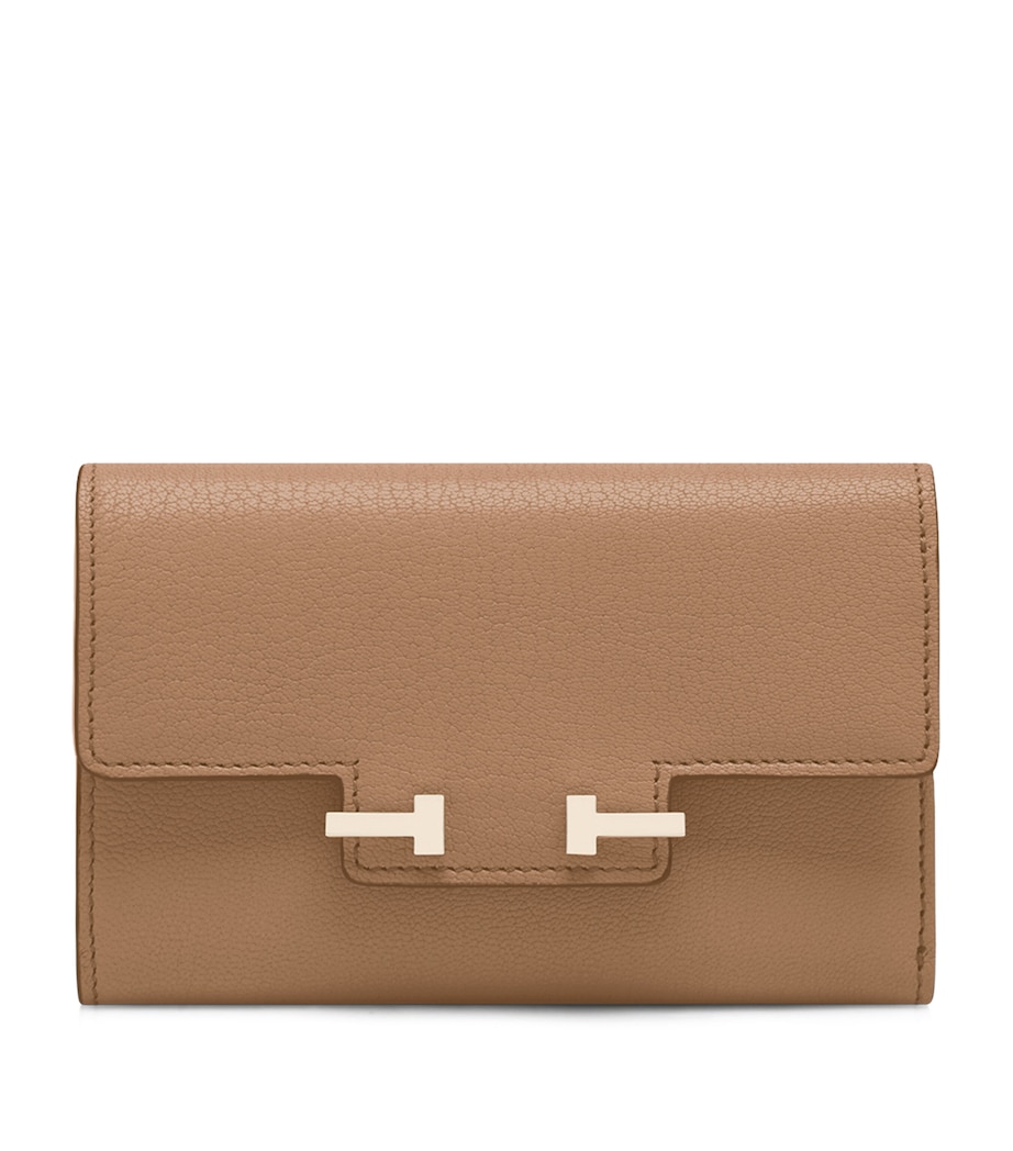 TOM FORD Leather Aube Wallet Jbr Image 1