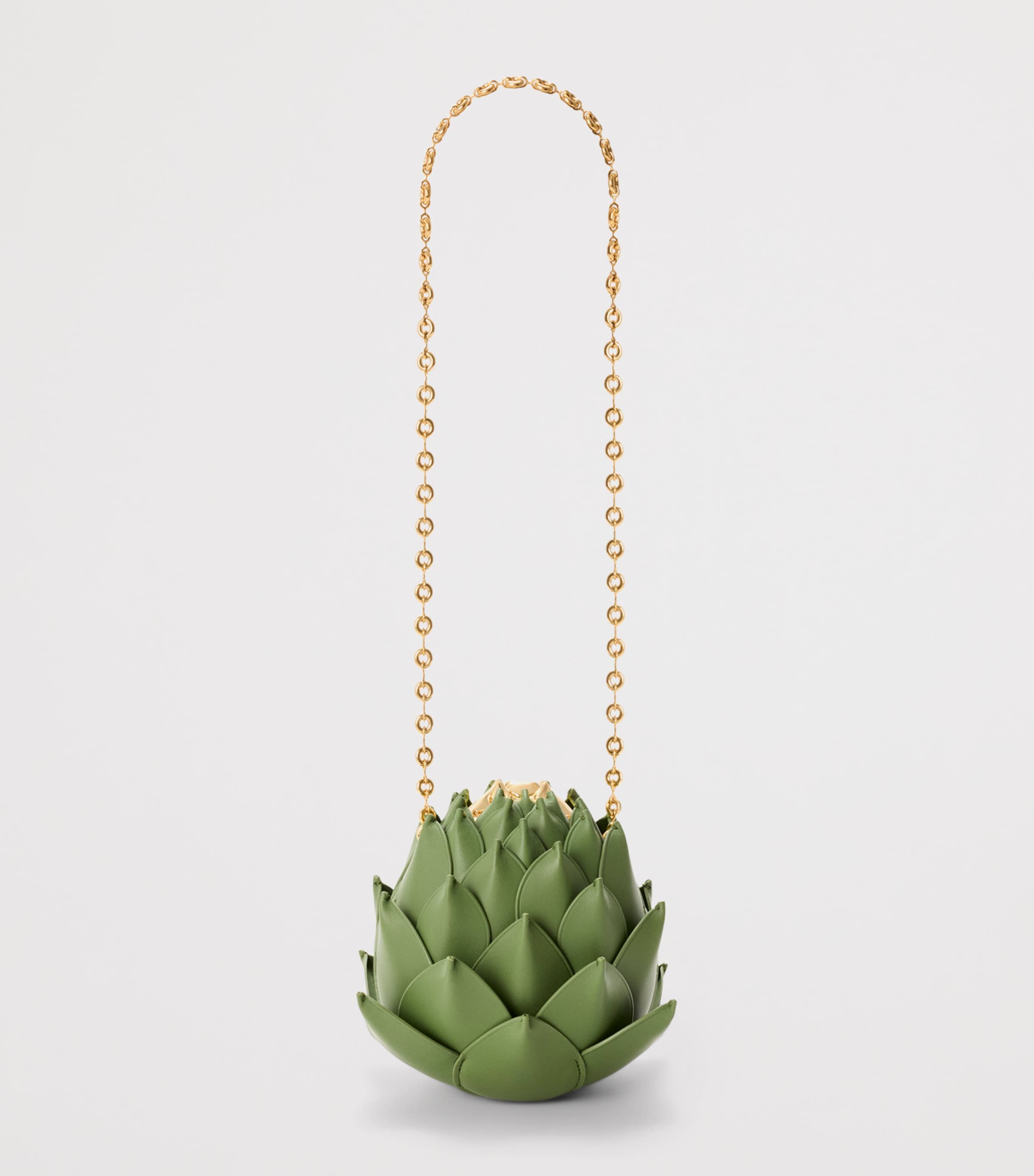 LOEWE x Paula’s Ibiza Lambskin Artichoke Shoulder Bag Spring Green Image 3