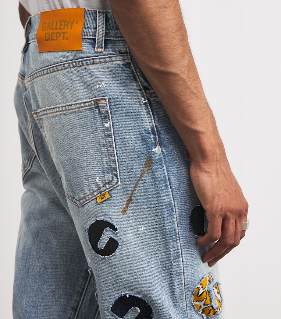 Flared G-Time Jeans MEDIUM WASH INDIGO Image 6