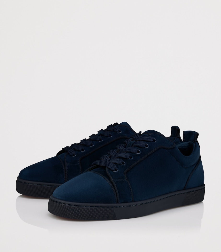Christian Louboutin Louis Junior Orlato Suede Sneakers Image 4