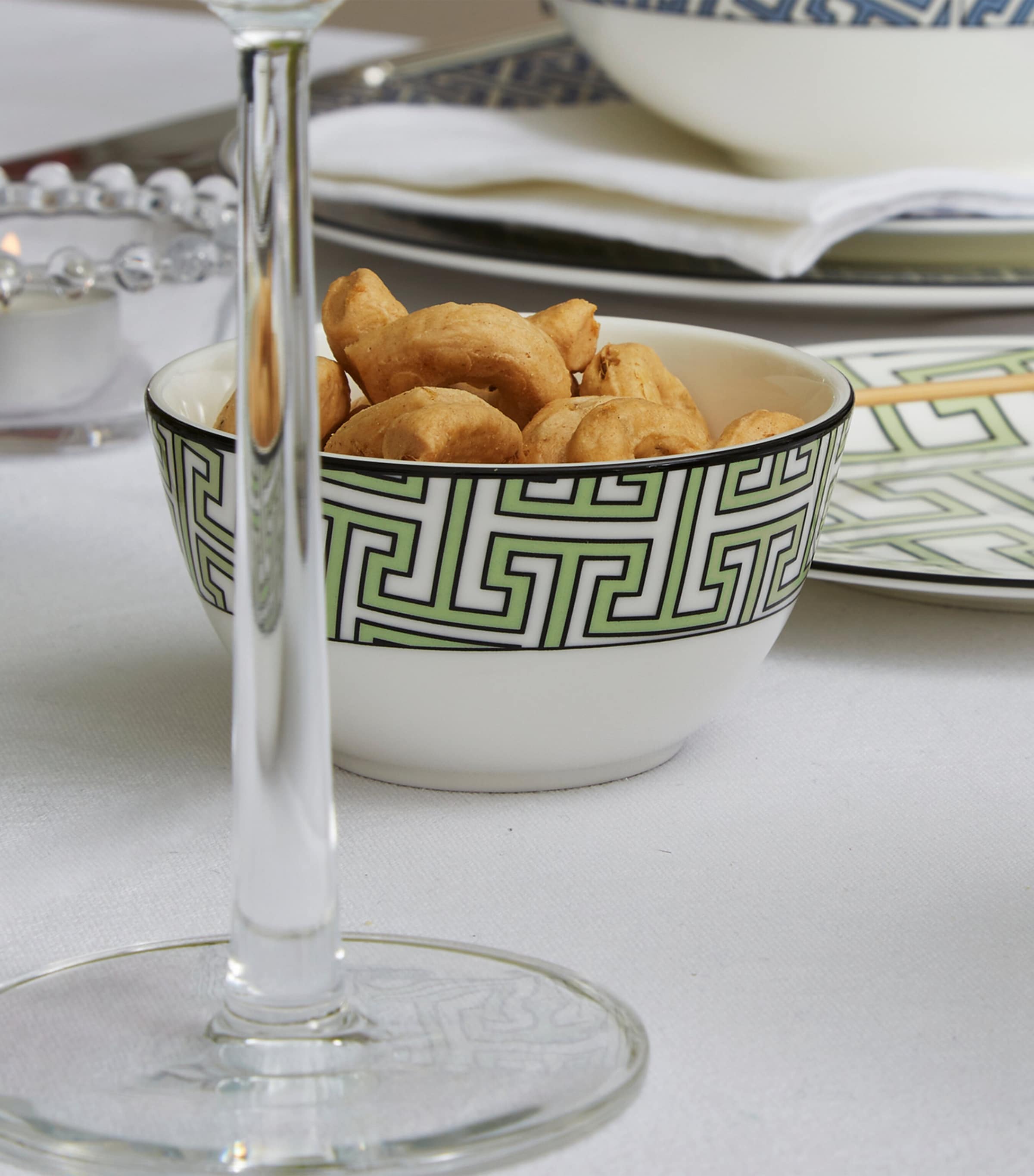 Maze Sugar Bowl (6cm) GREEN Image 2