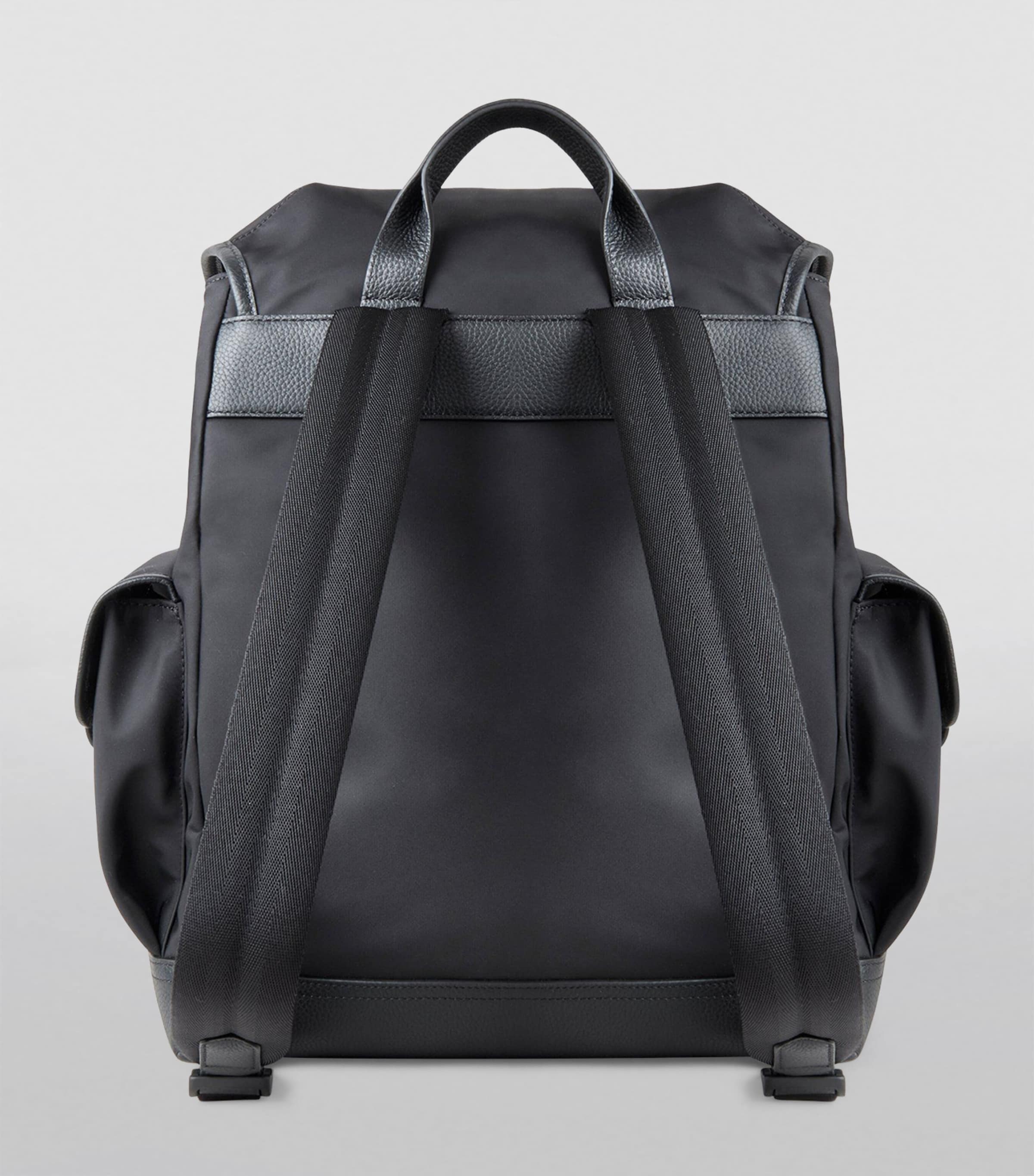 Nylon Heritage Backpack BLACK Image 5
