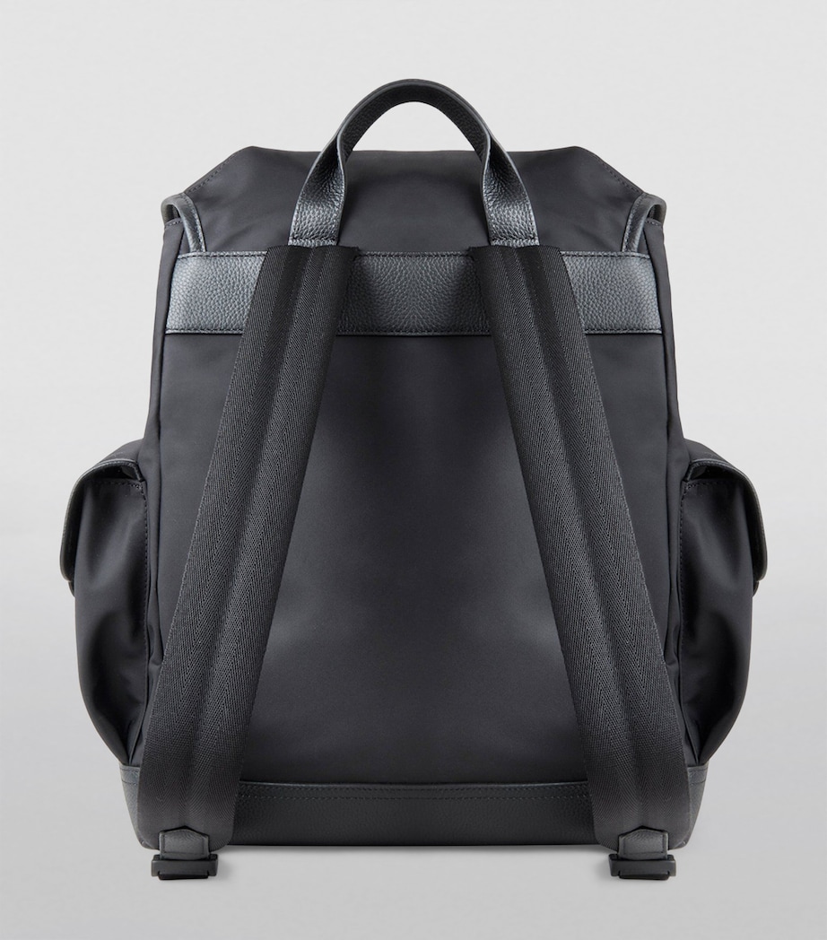 Nylon Heritage Backpack BLACK Image 5
