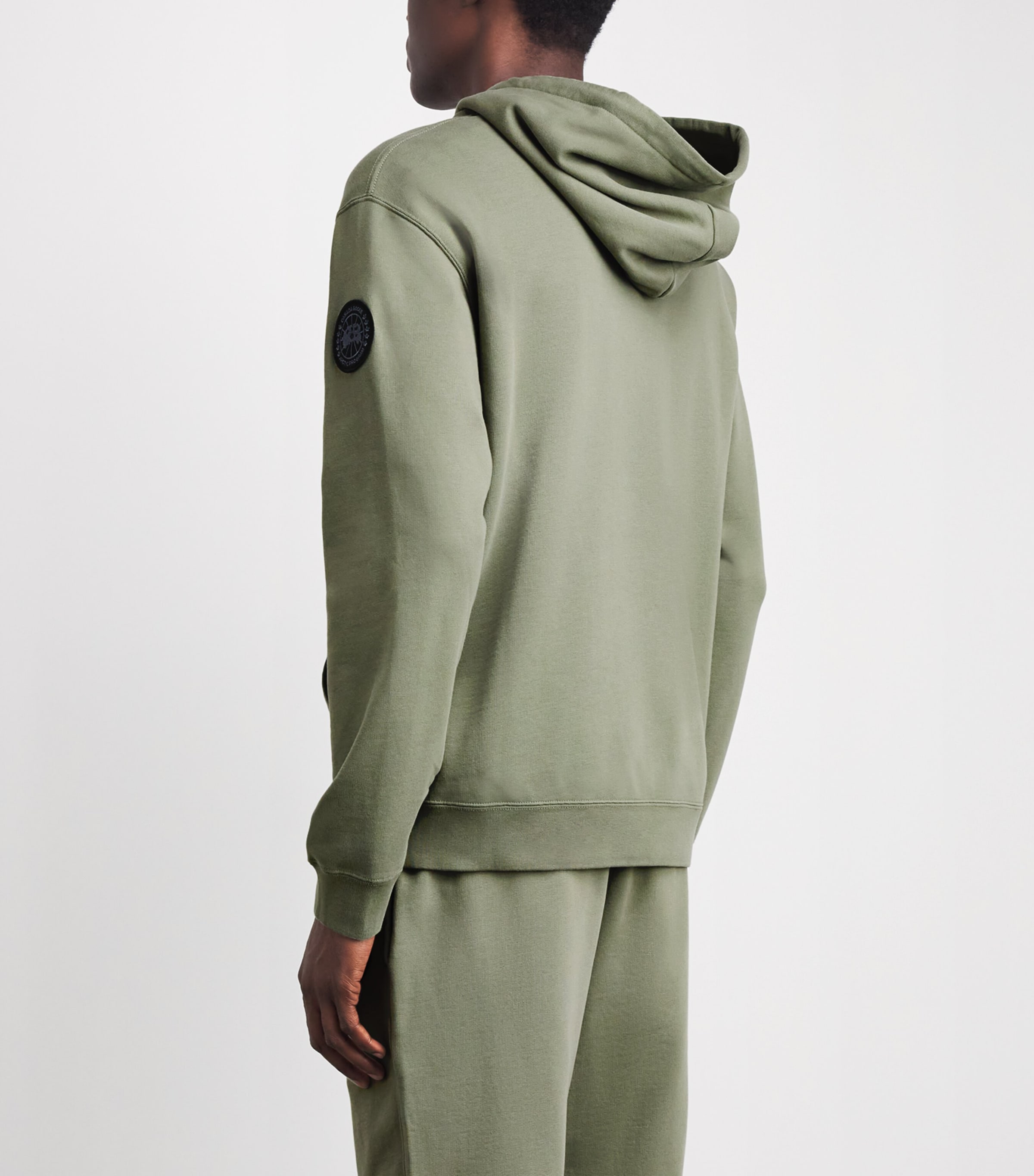 Canada Goose Mens Organic Cotton Loon Hoodie Vireo Green Image 5