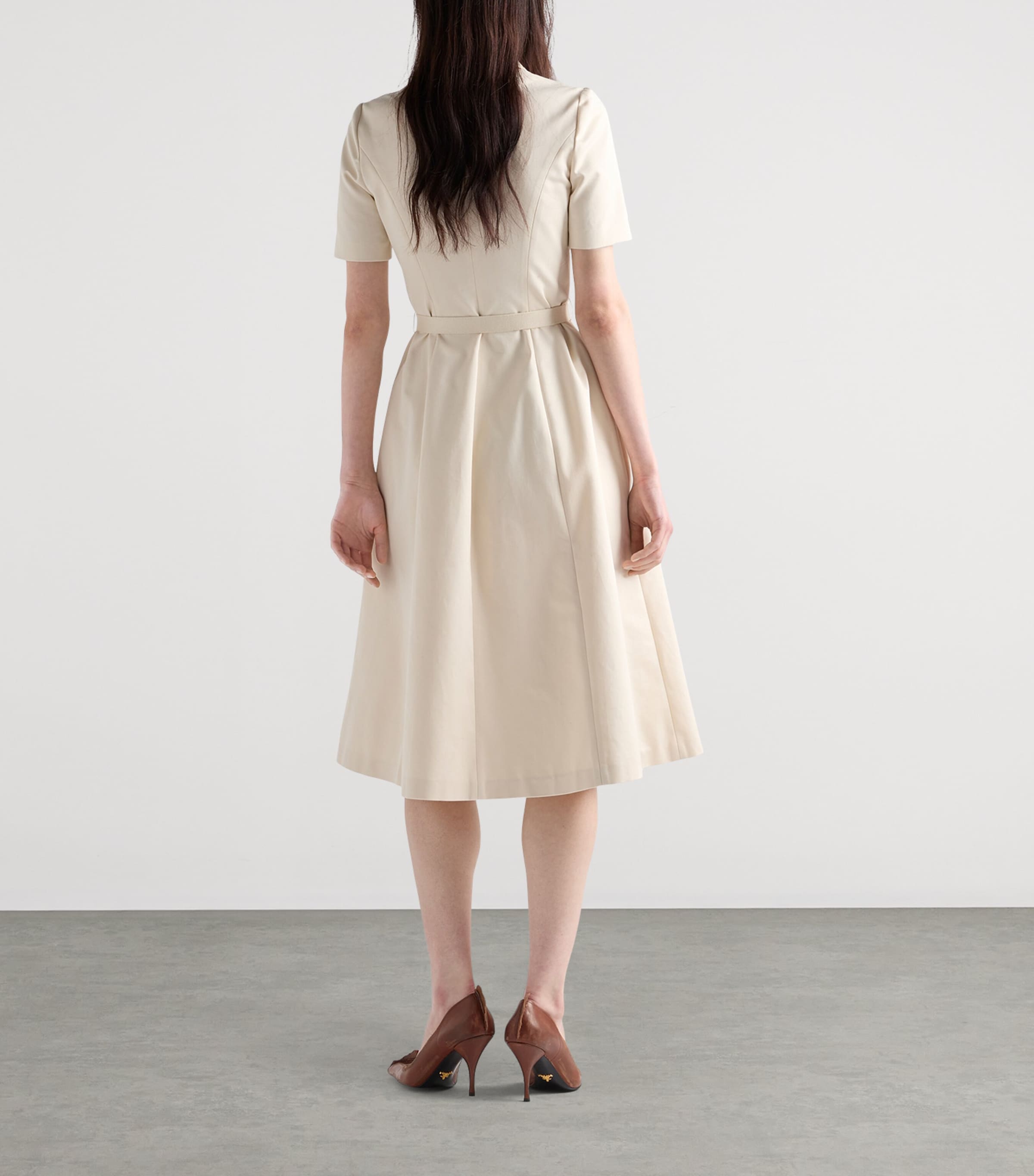 Cotton Chino Dress F0018 Image 5