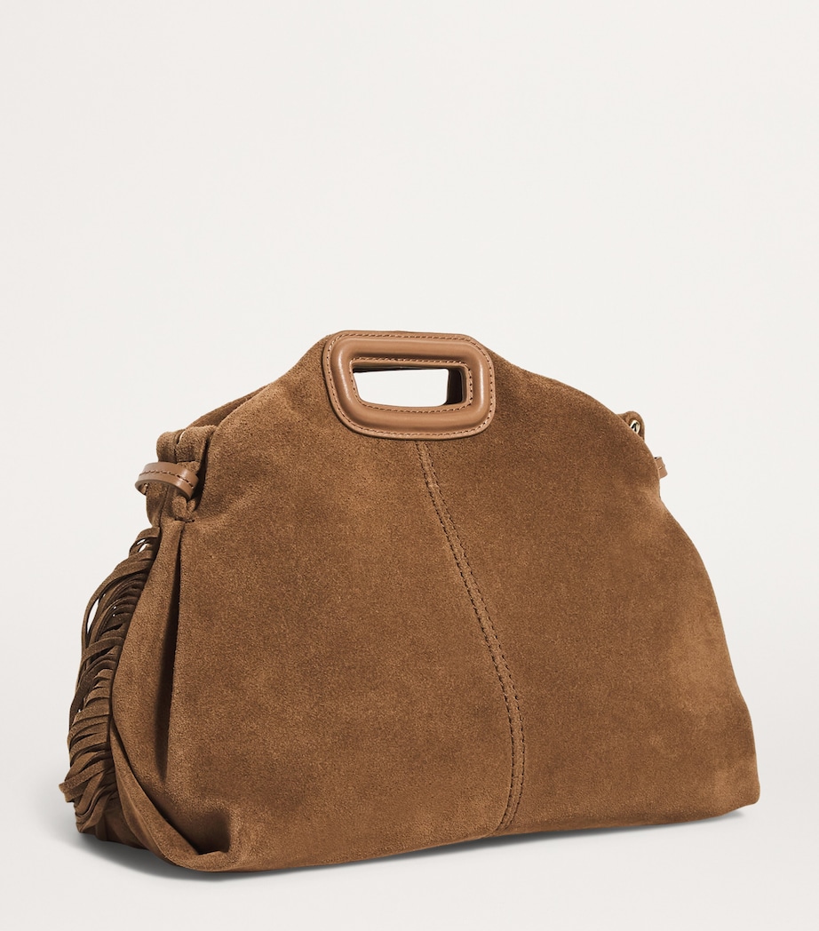 Suede Miss M Shoulder Bag CAMEL Image 3