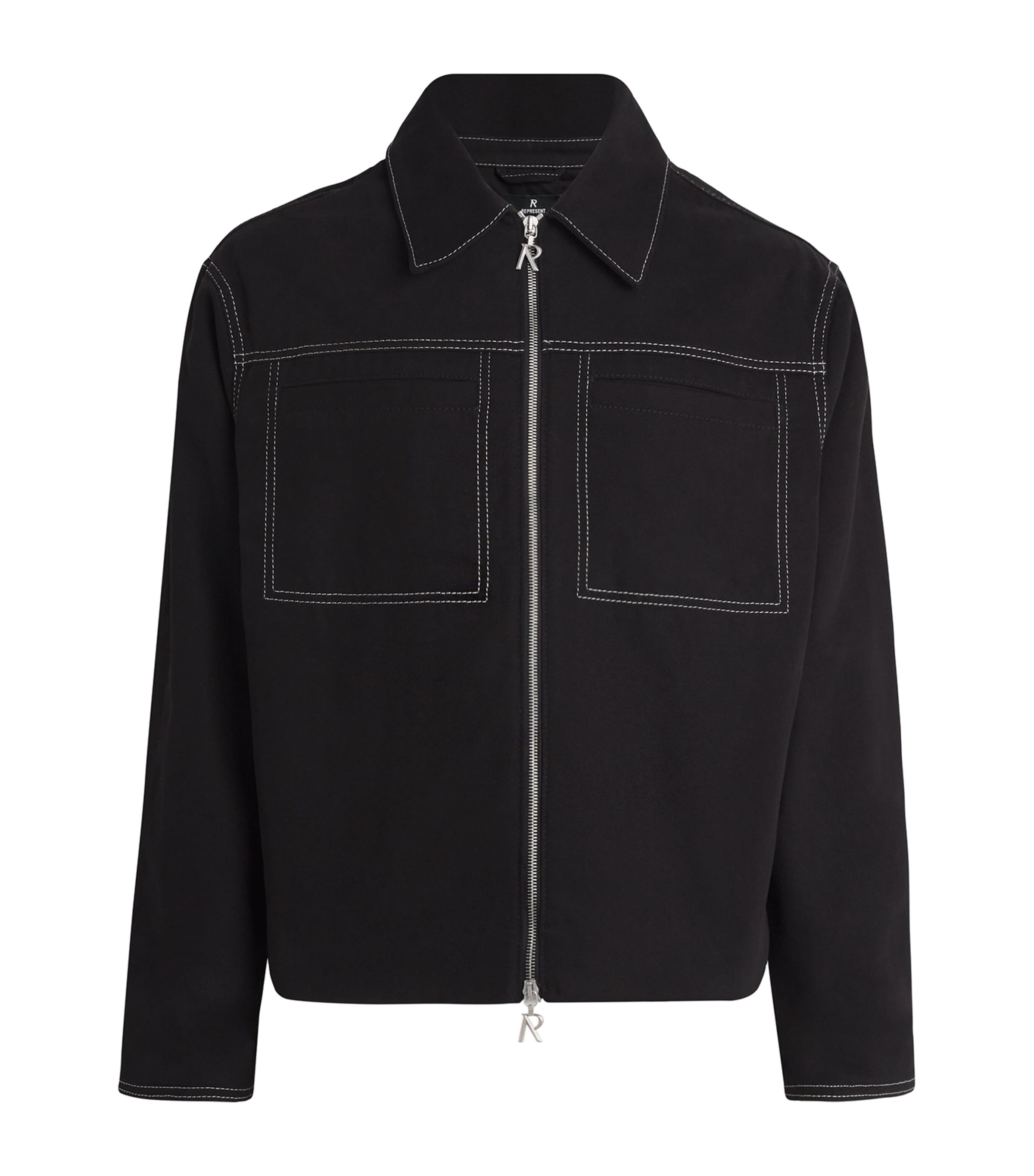 Denim Jacket JET BLACK Image 1