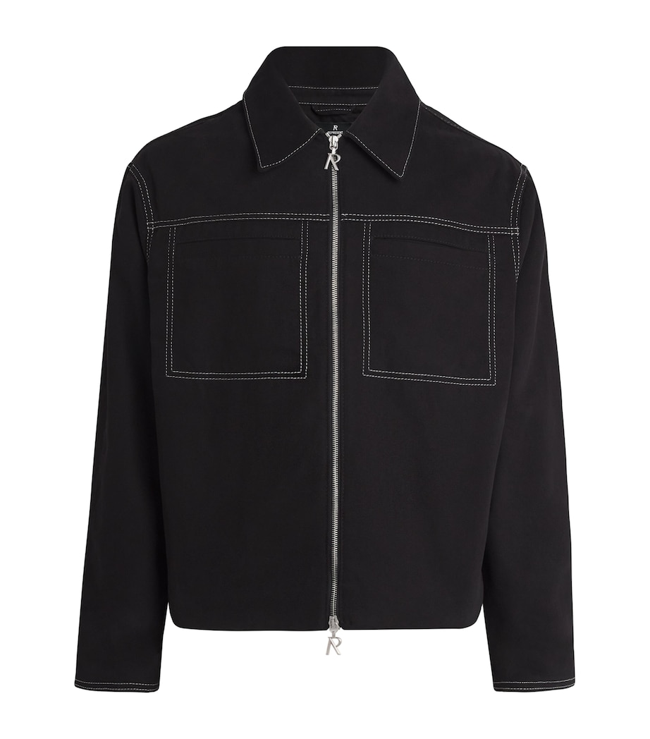 Denim Jacket JET BLACK Image 1