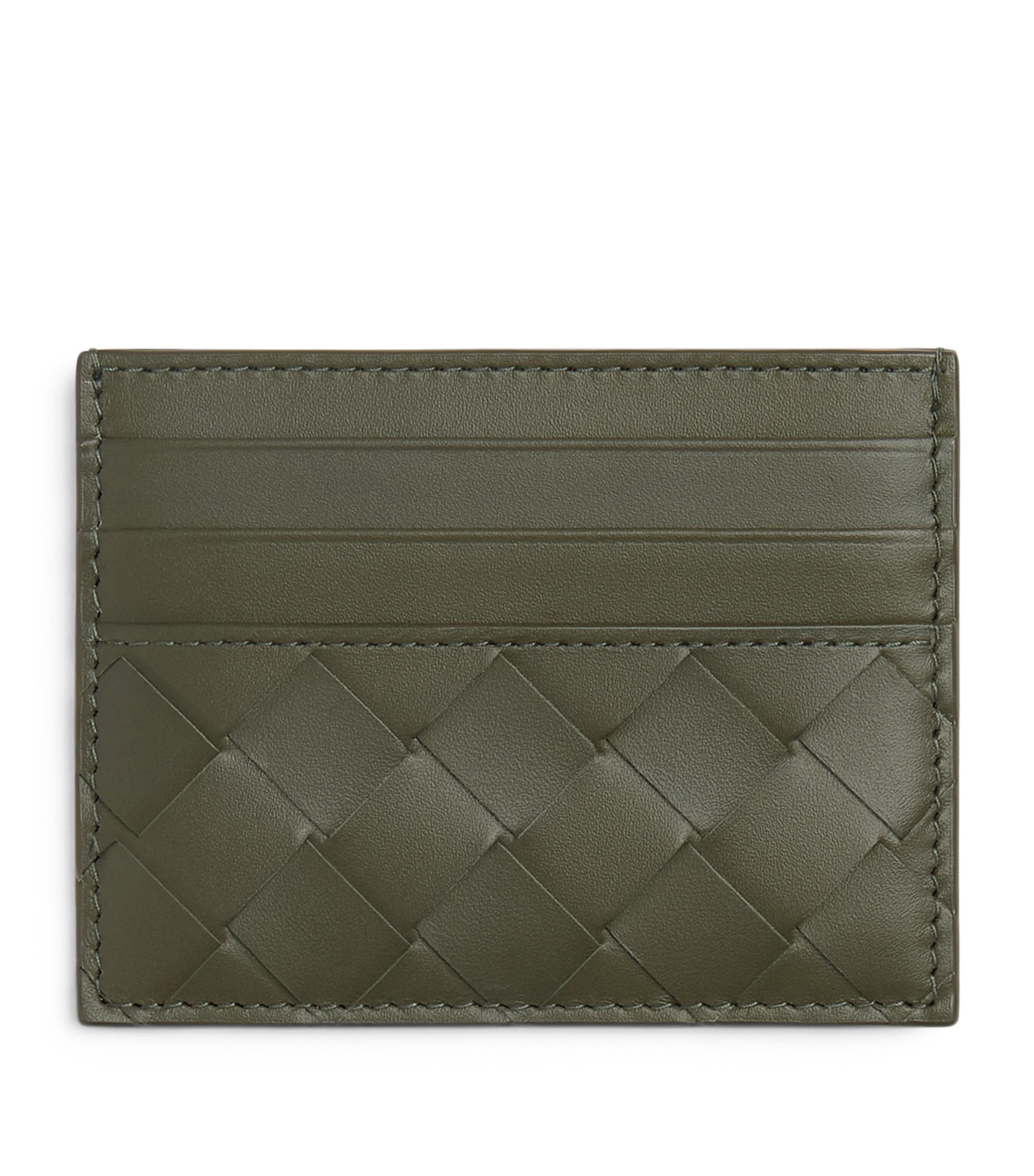 Leather Intrecciato Card Holder 3248 Image 1