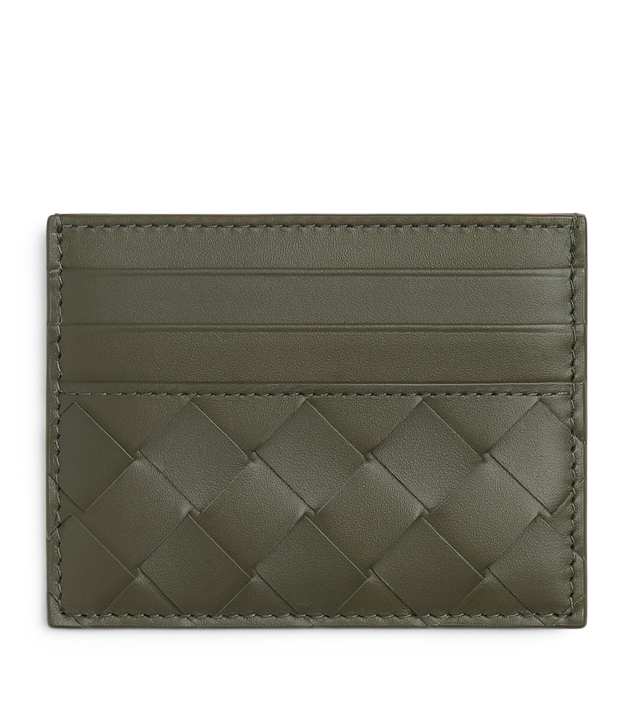 Leather Intrecciato Card Holder 3248 Image 1