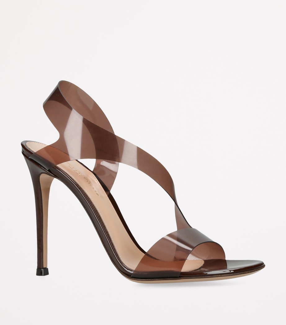 Leather Metropolis Sandals 105 BROWN Image 3
