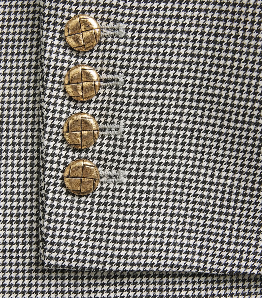 Wool Charmer Double-Breasted Blazer NW07 BLACK&WHITE Image 5