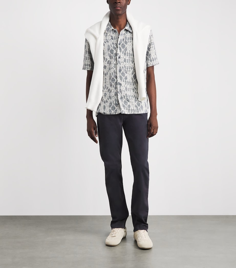 7 For All Mankind Mens The Straight Jeans Blue Image 2
