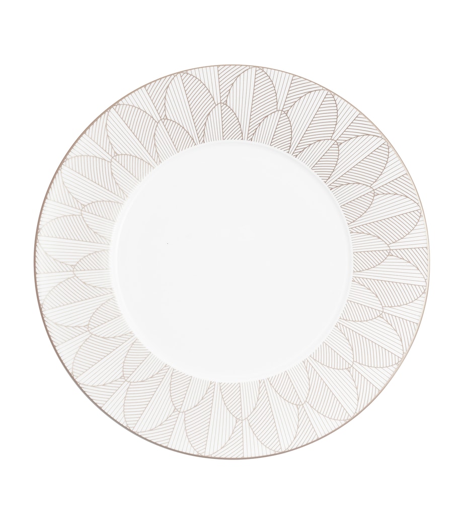 Porcelain Malmaison Platinum Impériale Dinner Plate (27cm) SILVER Image 1