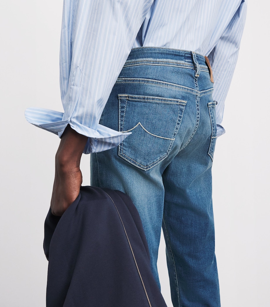 JACOB COHËN Mens Bard Slim Jeans Image 3