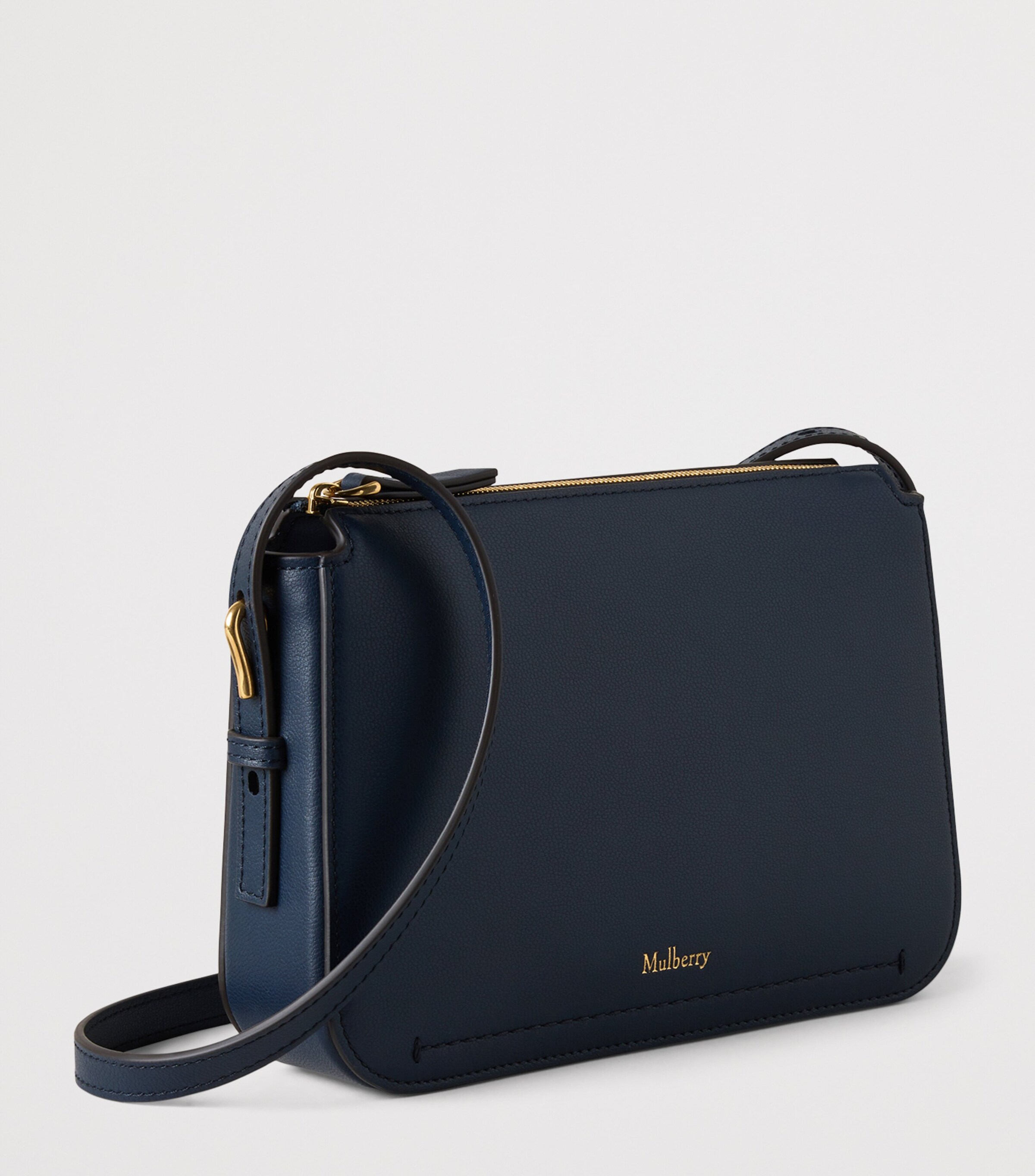Mulberry Leather Clovelly Pouch Night Sky Image 2