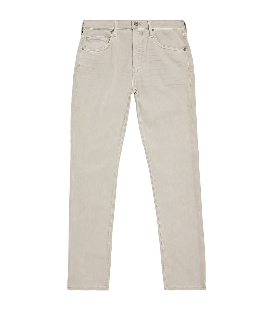 PAIGE Mens Federal Slim-Straight Jeans Vintage Willam Grey Image 1