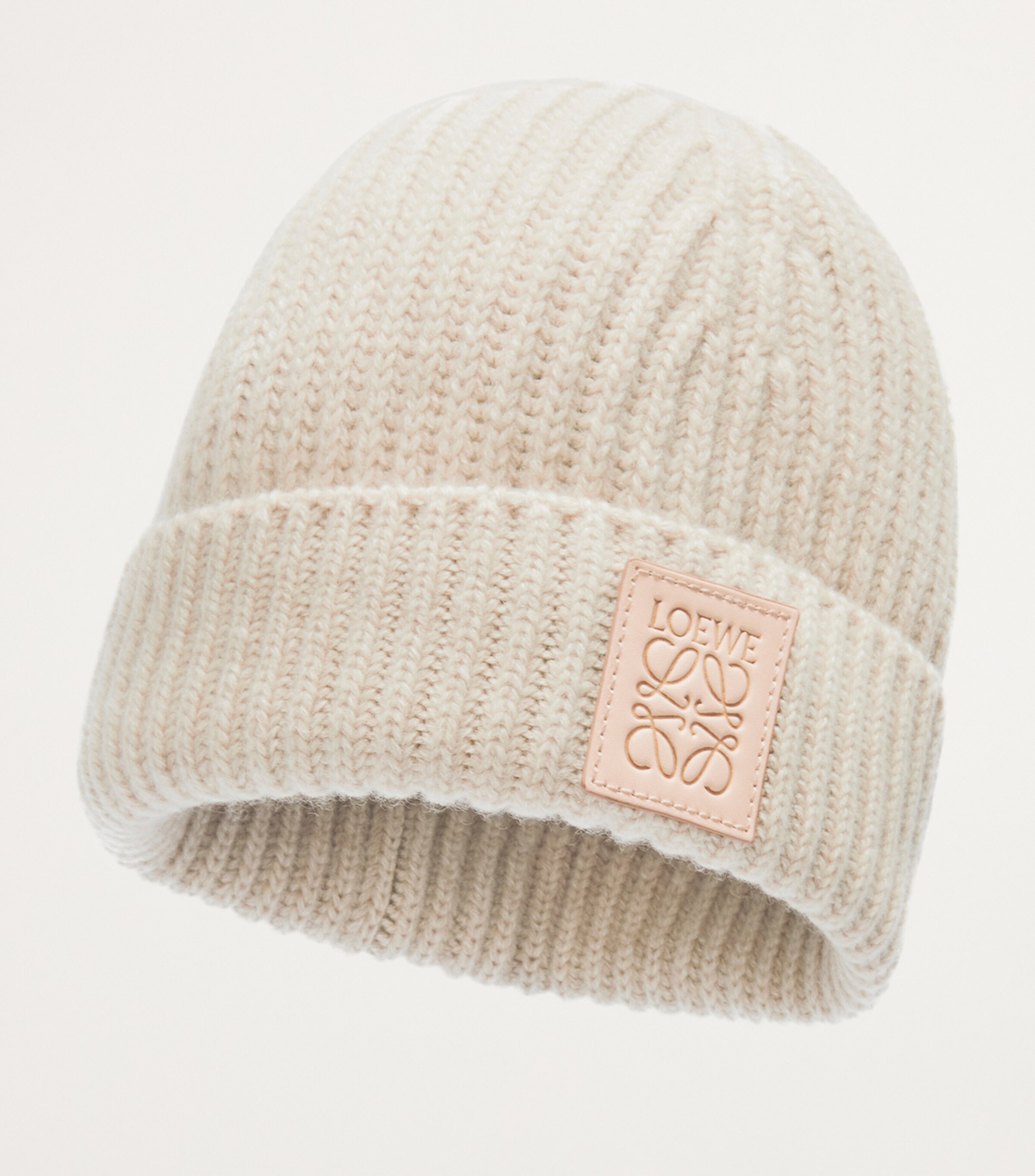 Cashmere Beanie LIGHT BEIGE Image 2