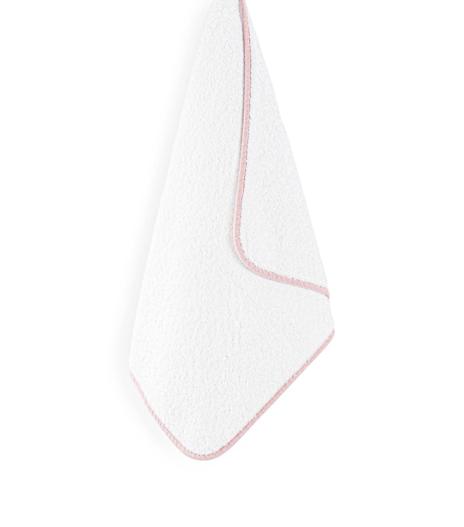 Egyptian Cotton Portobello Bath Towel (70cm x 140cm) WHITE/PEARL Image 3