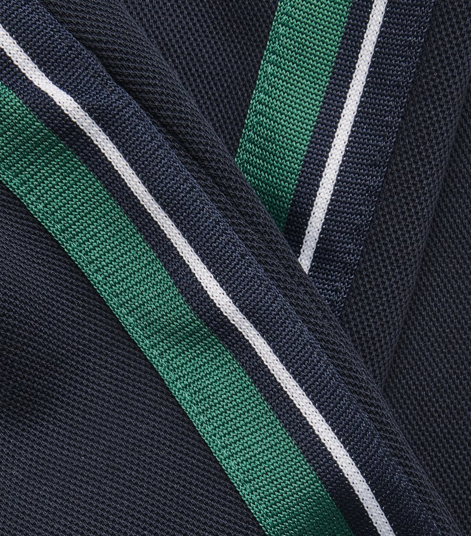 Fred Perry Mens Contrast Tape Sweatpants Navy Image 6
