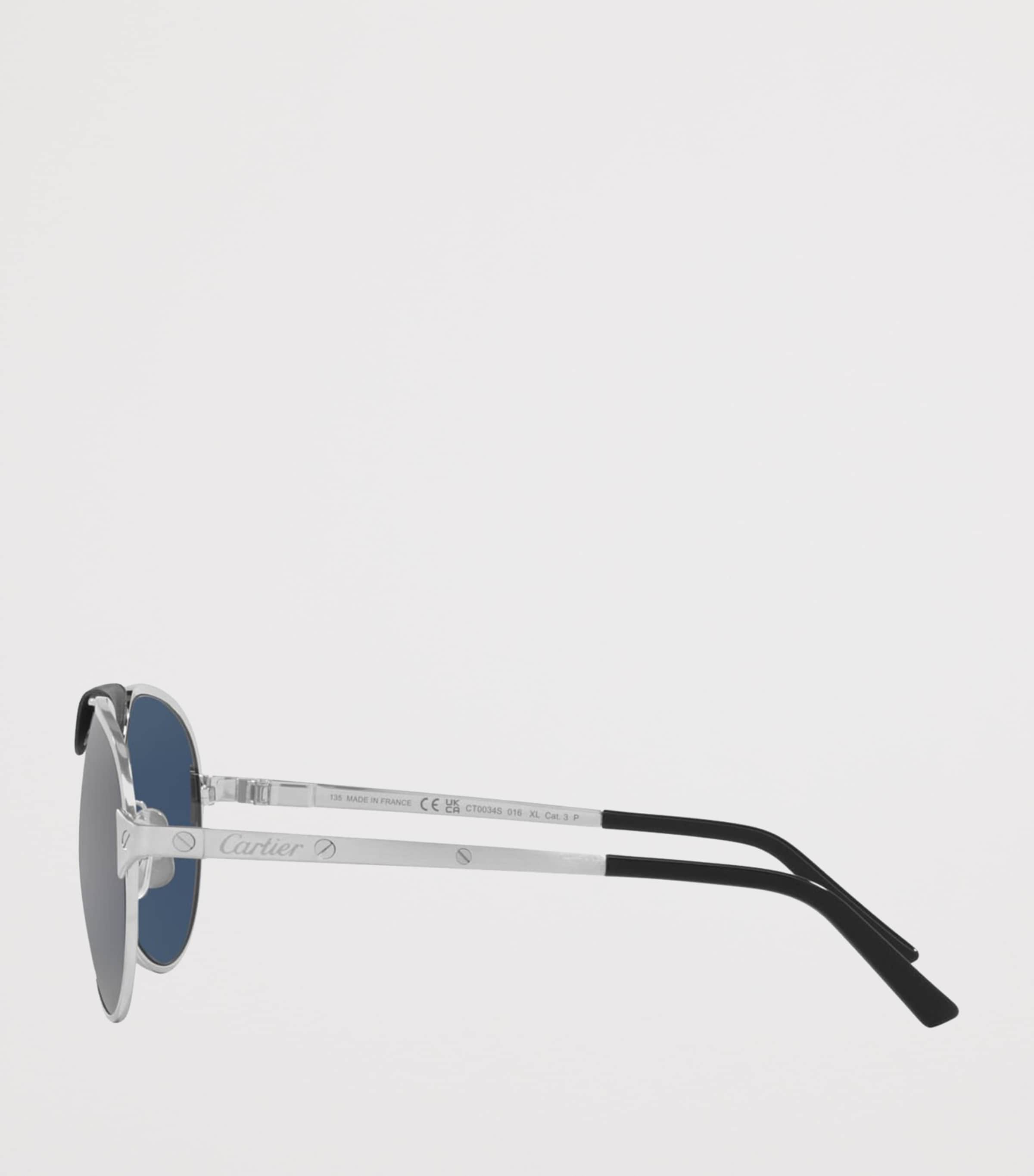 Cartier Metal CT0034S Aviator Sunglasses Image 3