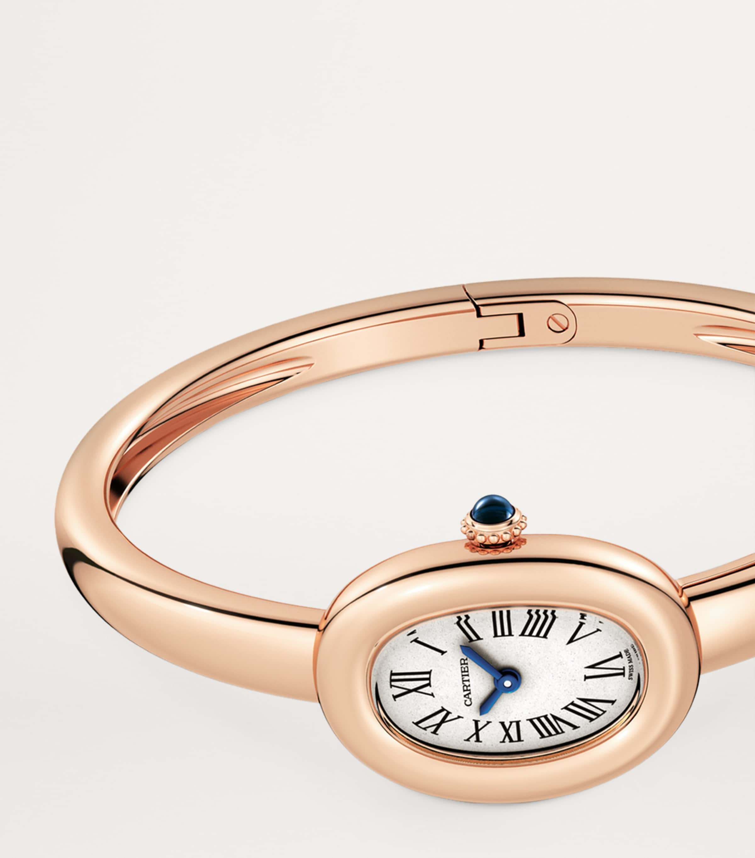 Cartier Mini Rose Gold Baignoire Watch 18.7mm (Size 16) Rose Gold Image 4