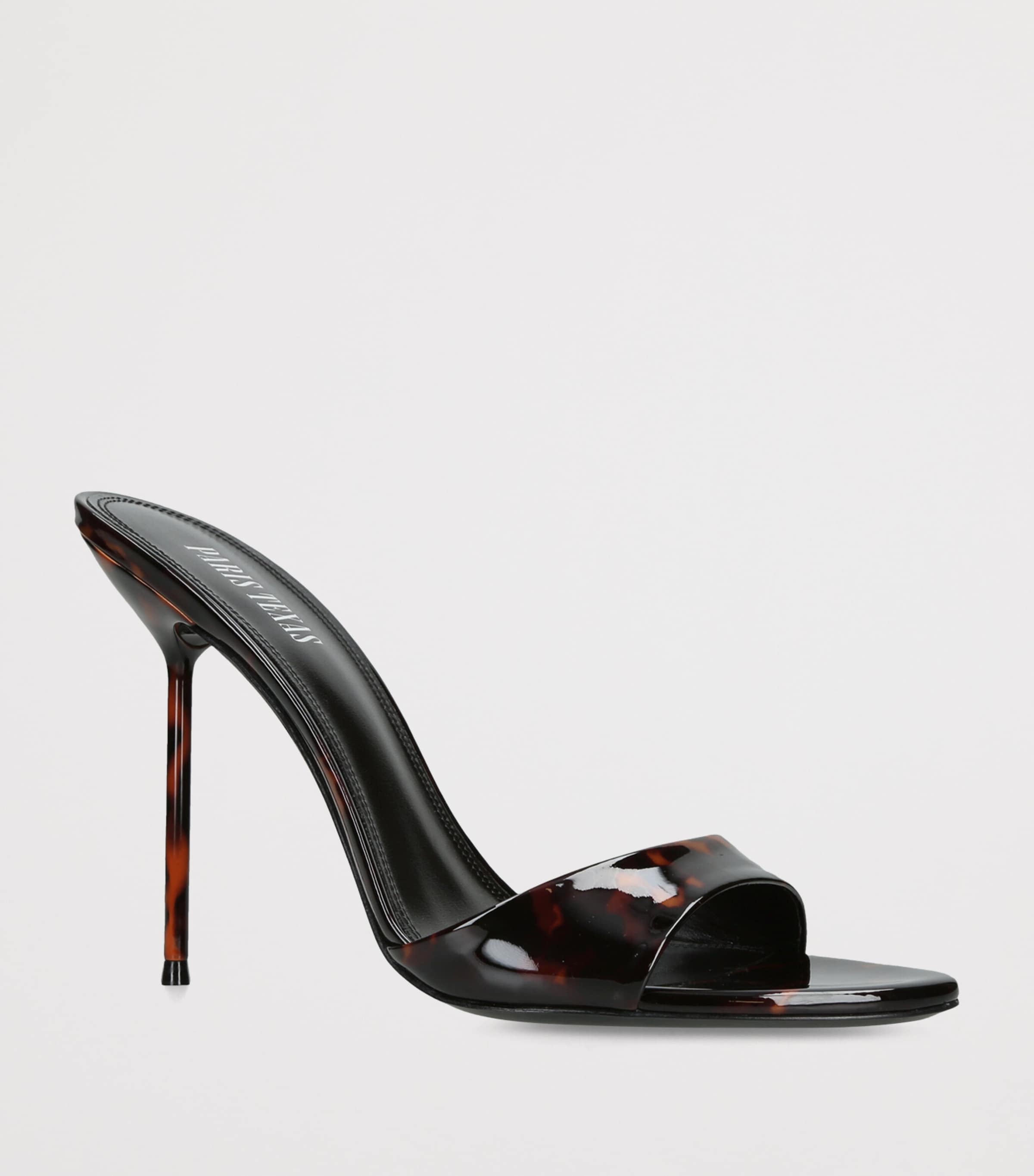 Paris Texas Patent Leather Lidia Mules 105 Dk.brn Com Image 2